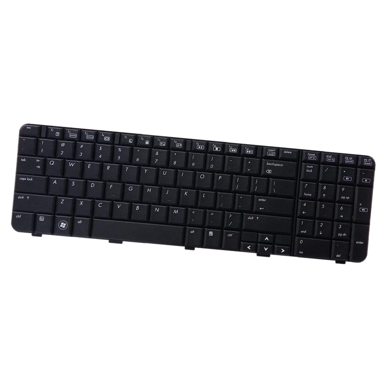 US English Keyboard Direct Replaces for HP CQ71-200 CQ71-300 black