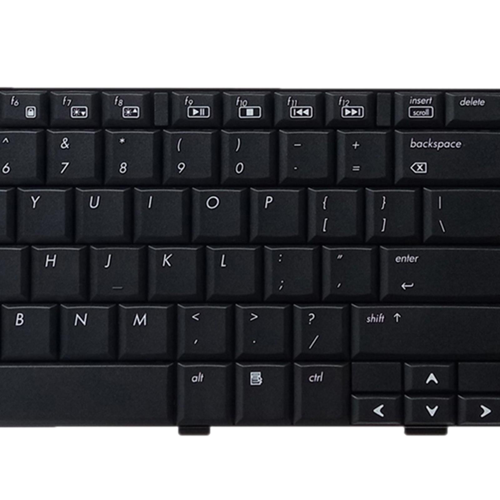 US English Keyboard Direct Replaces for HP CQ71-200 CQ71-300 black