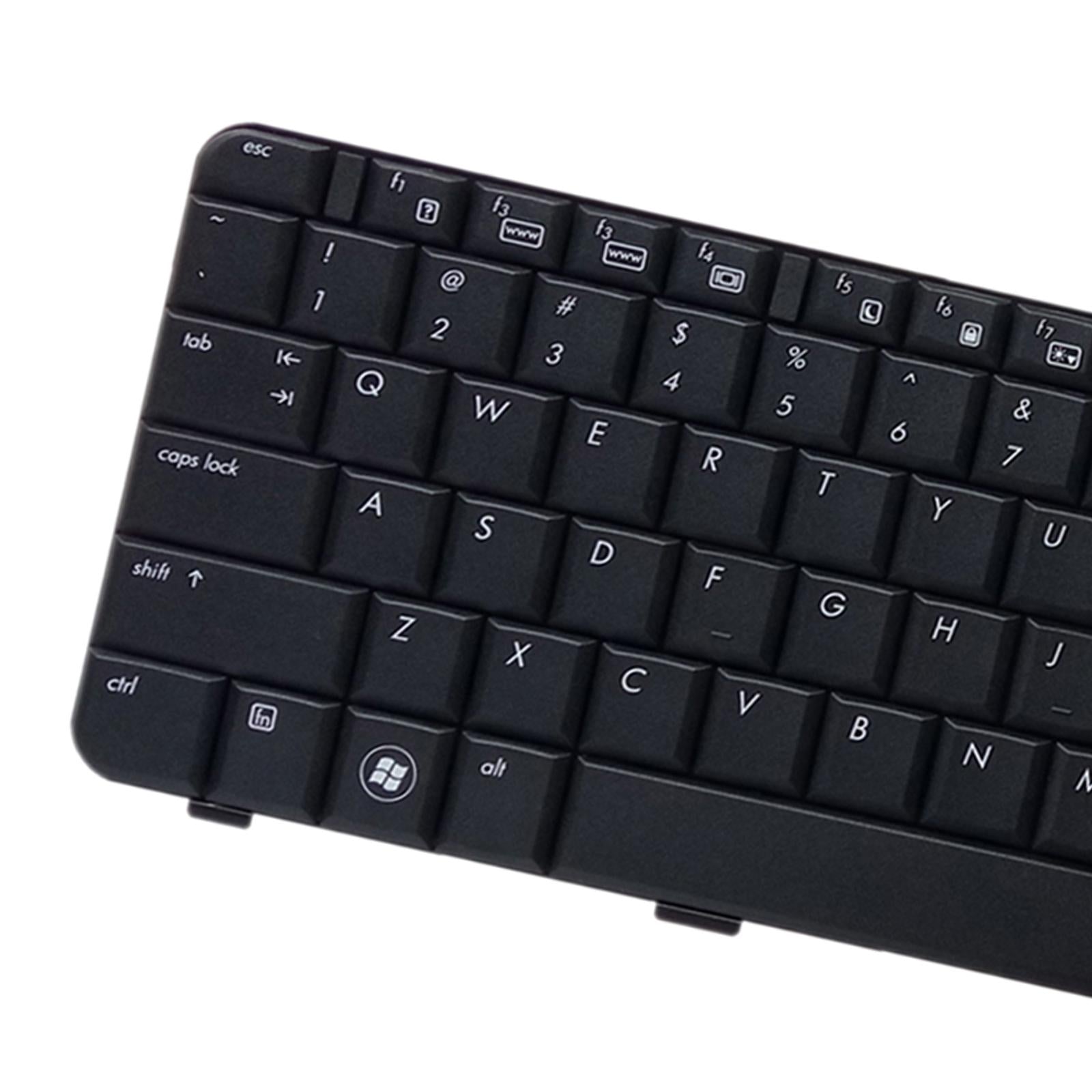 US English Keyboard Direct Replaces for HP CQ71-200 CQ71-300 black