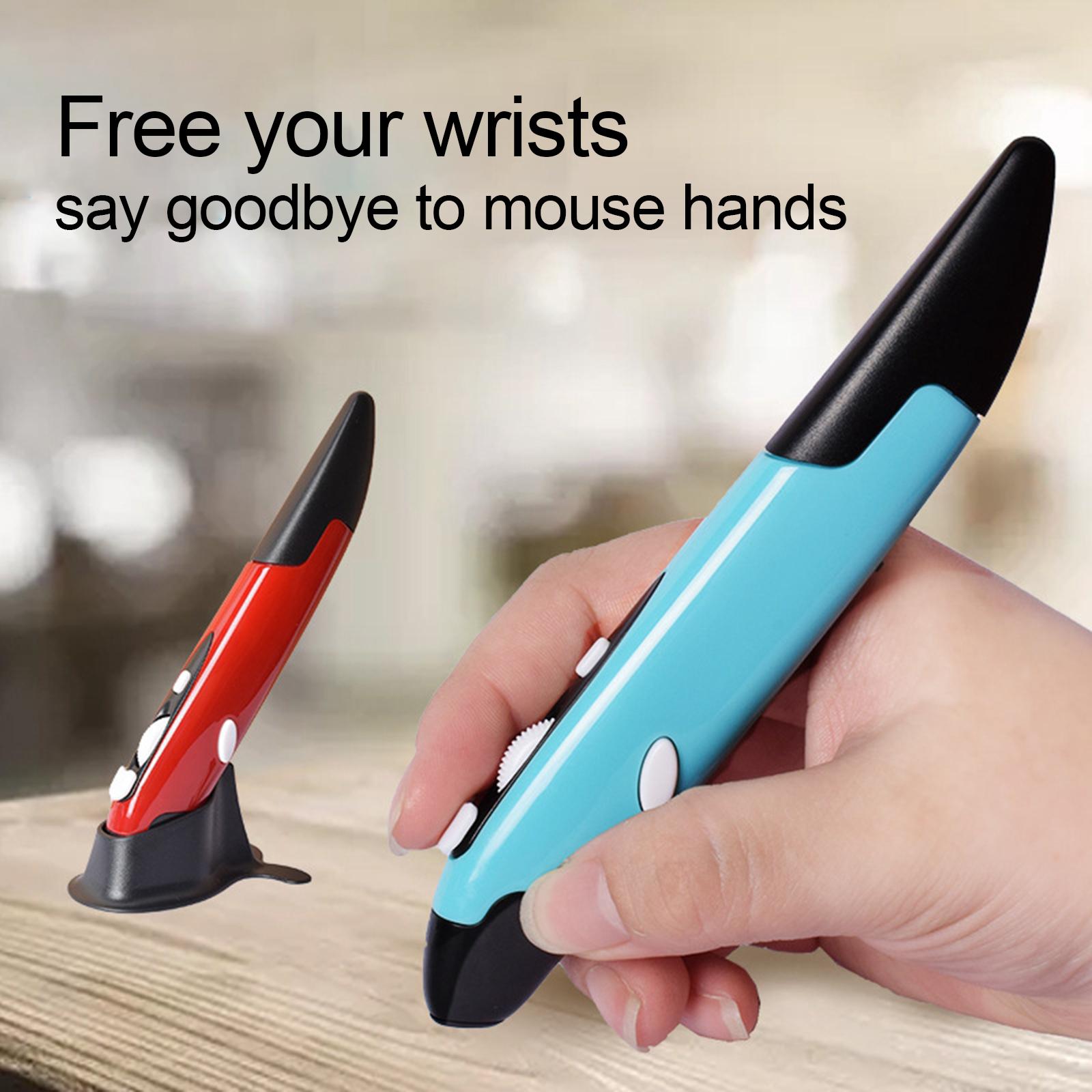 2.4G Wireless Mouse Pen Handwriting for Notebook Phone Laptop Blue