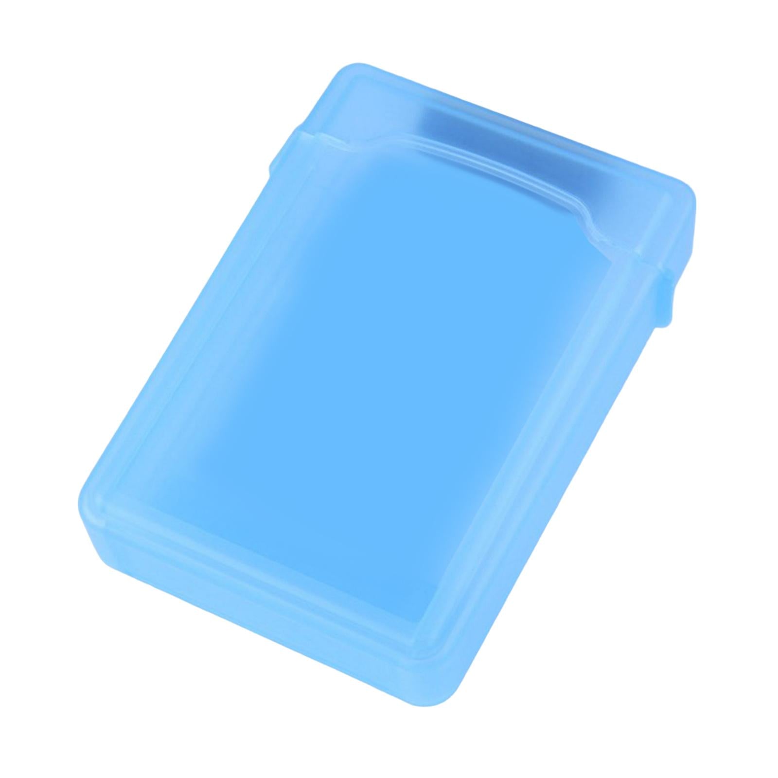 3.5 inch IDE SATA Hard Disk Drive HDD Case Protective Protection Storage Box Blue