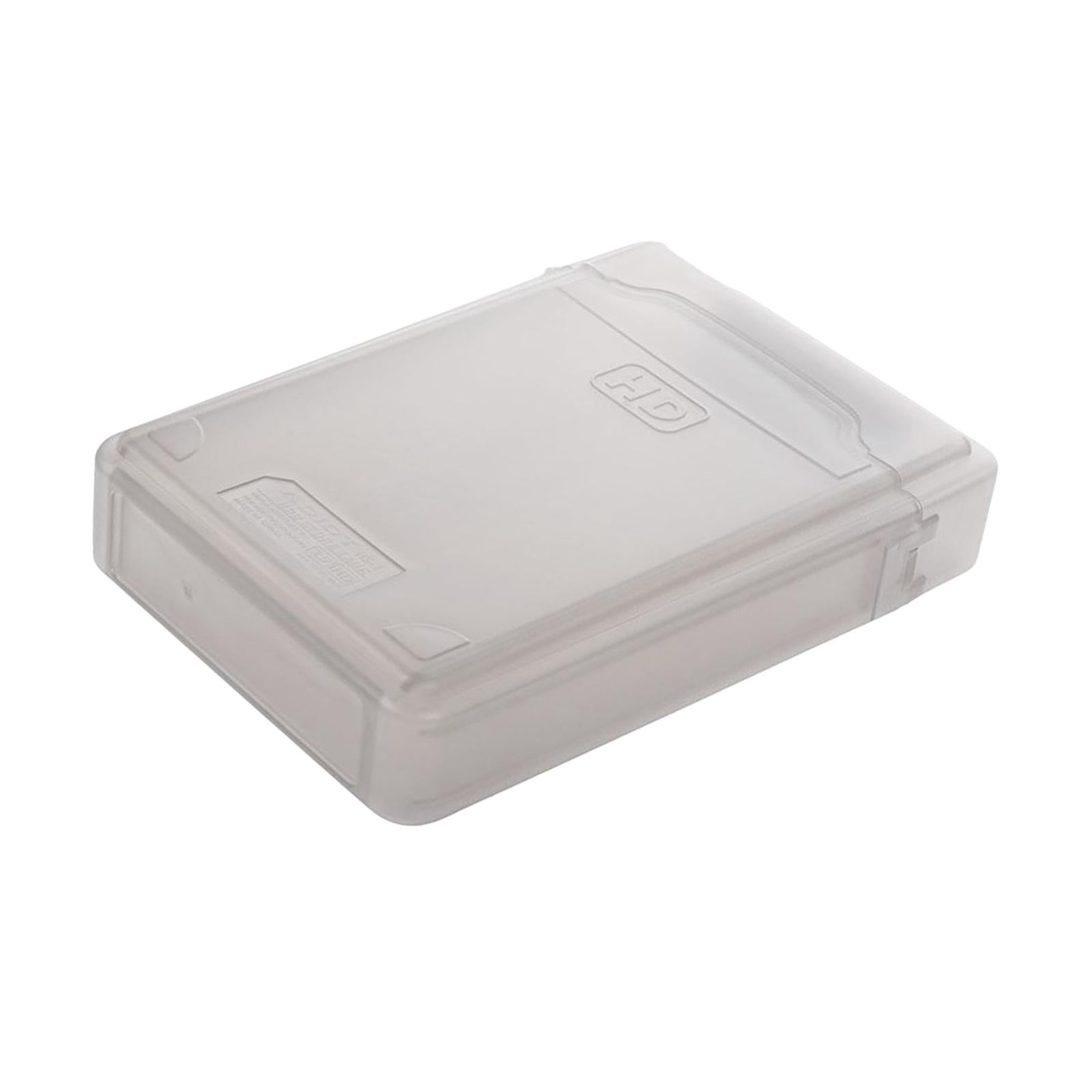 3.5 inch IDE SATA Hard Disk Drive HDD Case Protective Protection Storage Box Grey