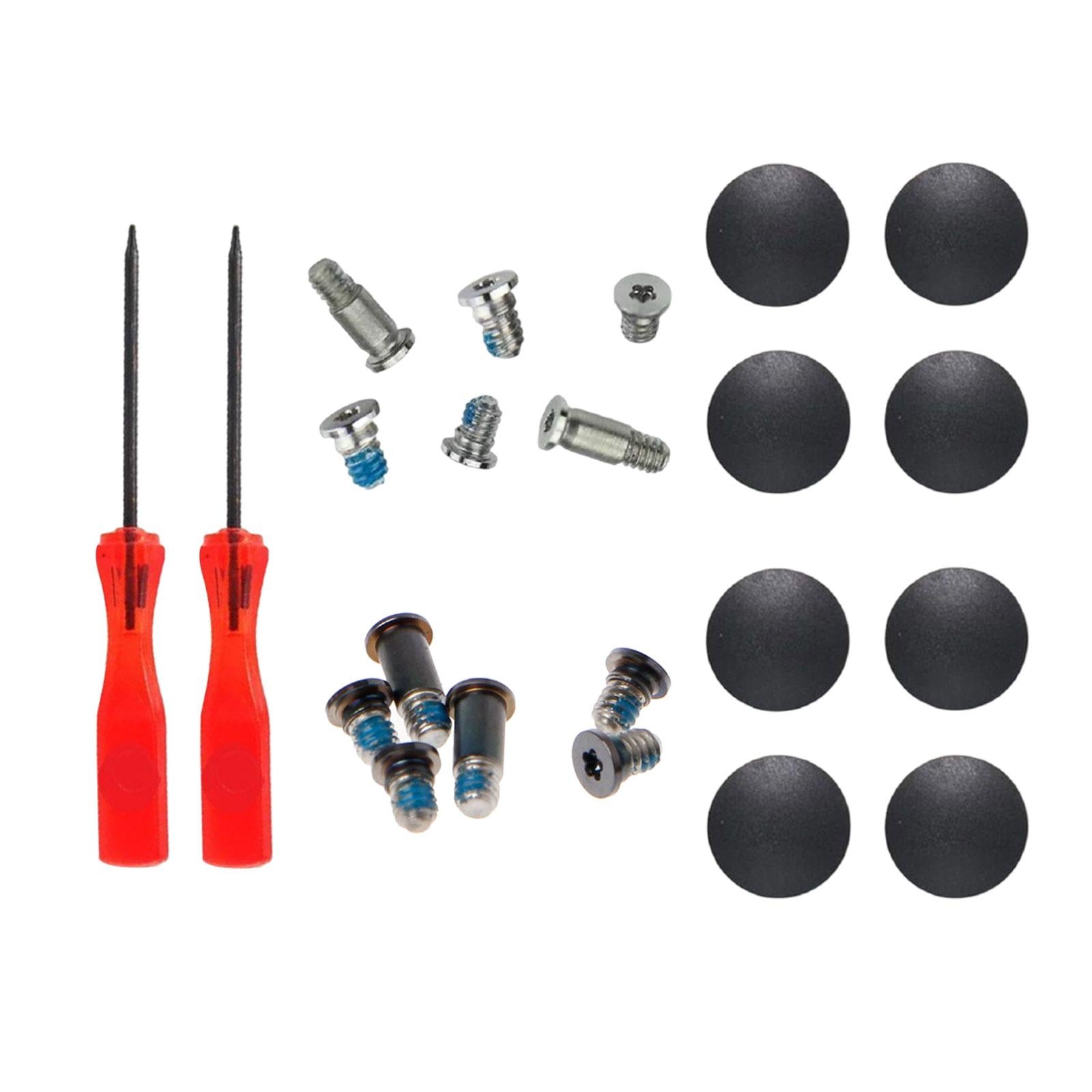 Bottom Case Cover Screws Rubber Feet Set Fittings for 13in A1706 Spare Parts Gray