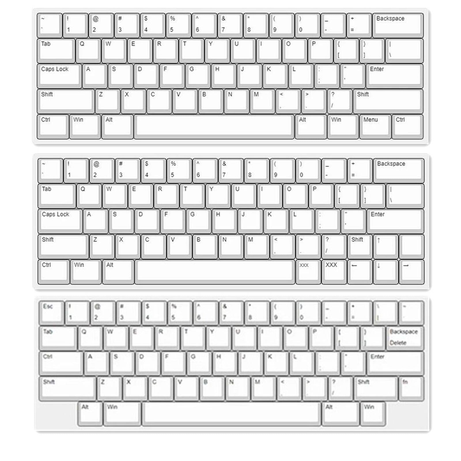 Mechanical Keyboards Dust Cover Transparent Film Protector Case for Computer L