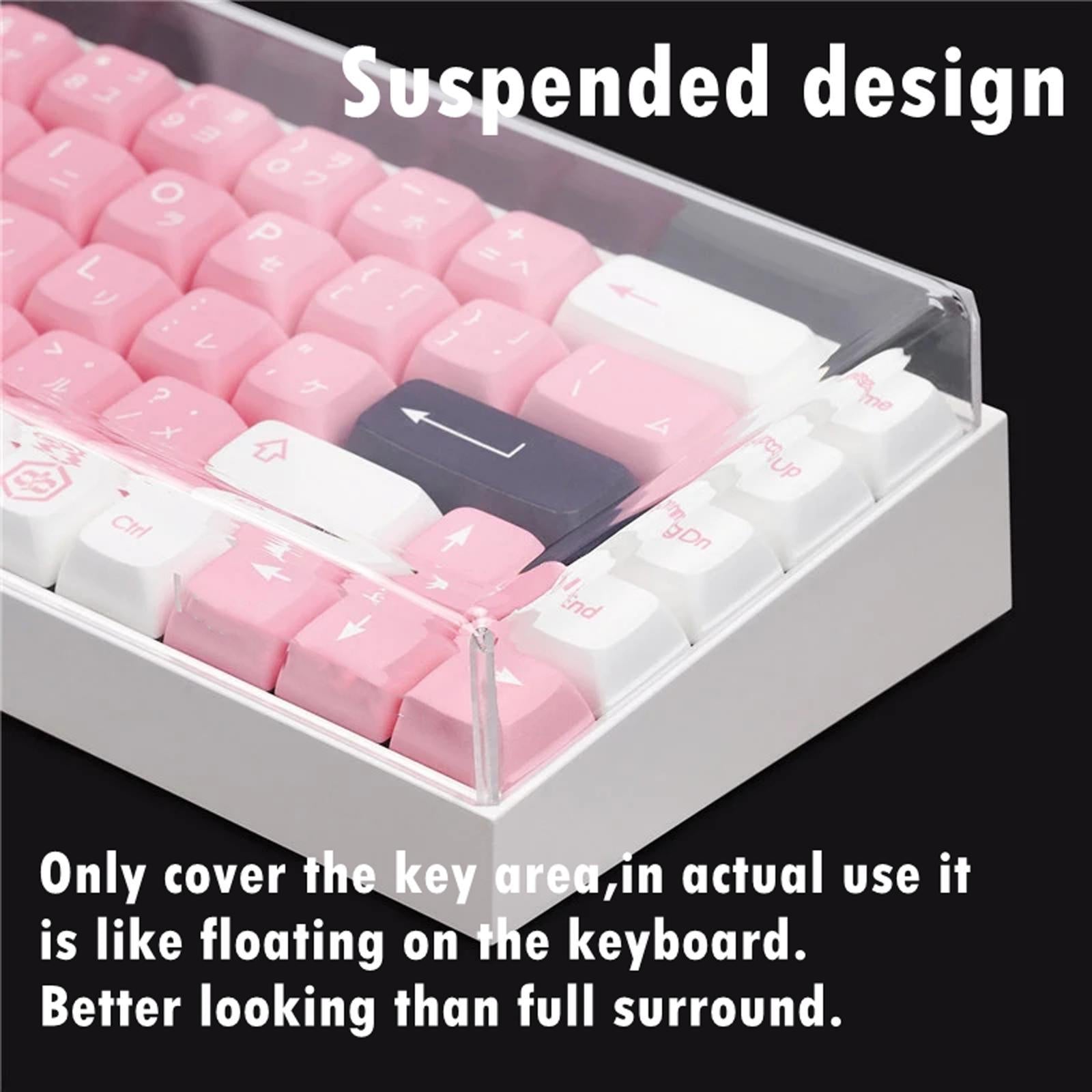 Mechanical Keyboards Dust Cover Transparent Film Protector Case for Computer L