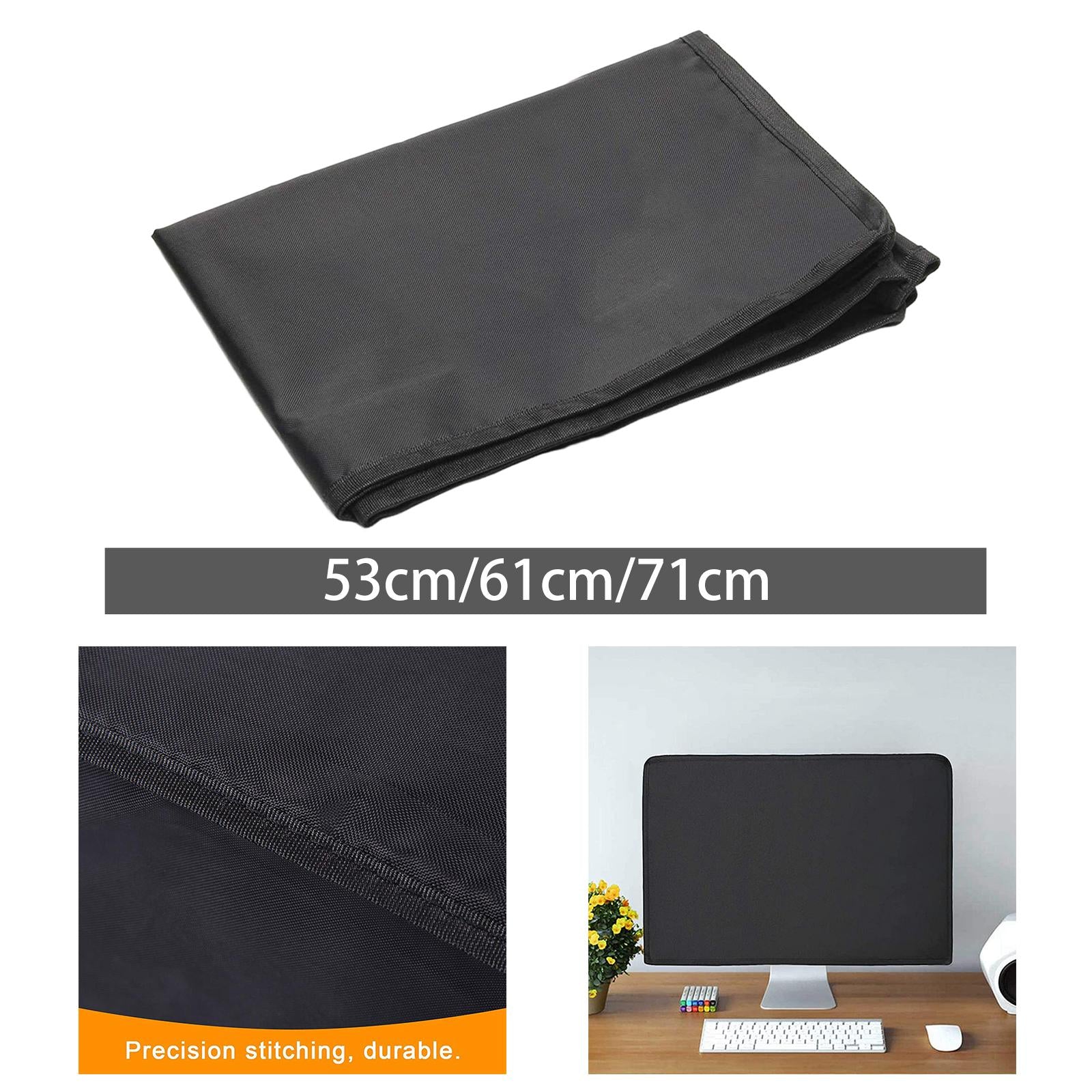 Computer Monitor Dust Cover Accs Computer Screen Protective Sleeve for Hotel 53cmx35cmx9cm