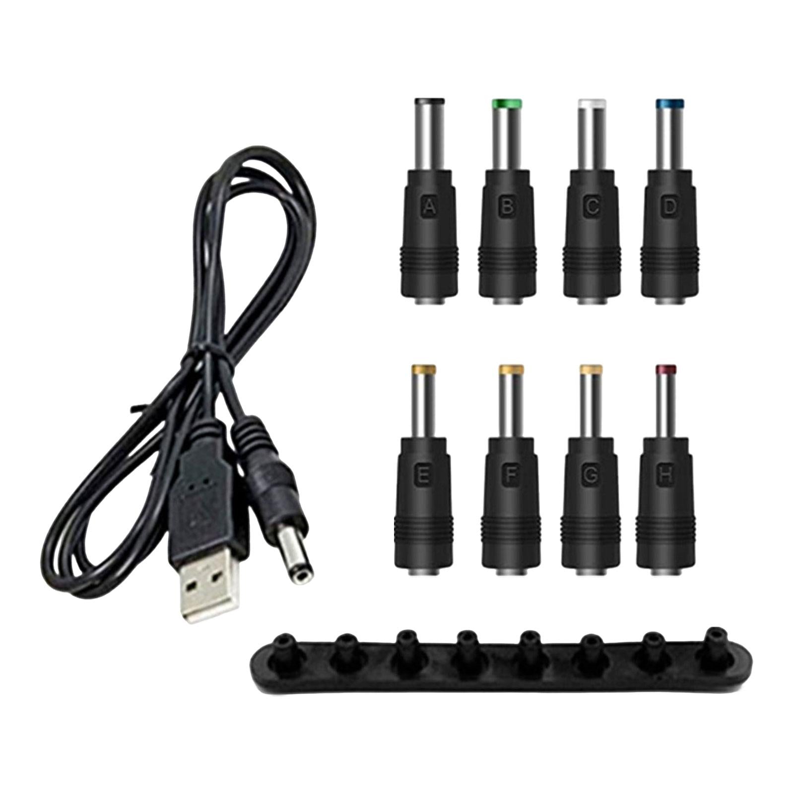 DC Adapter Power Converter 5.5 x 2.1mm Female Power Supply Plug Jack Sets