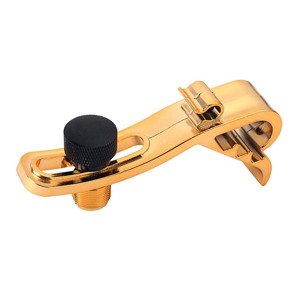 Shockproof Mount Kit Microphone Clamp Clip Holder Stand for Musical Gold