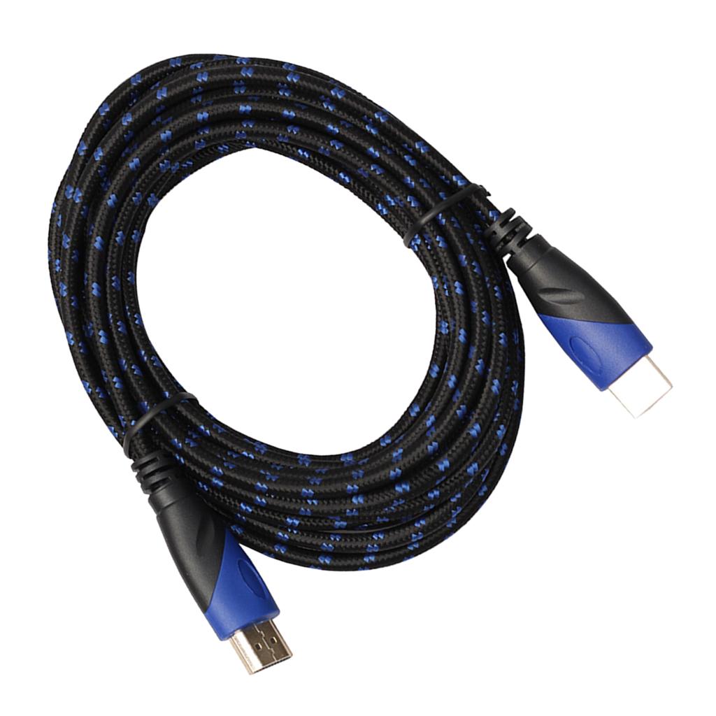 Full HD HDMI Male to Male Plug Cable Cord for Audio Video HDTV 5meter