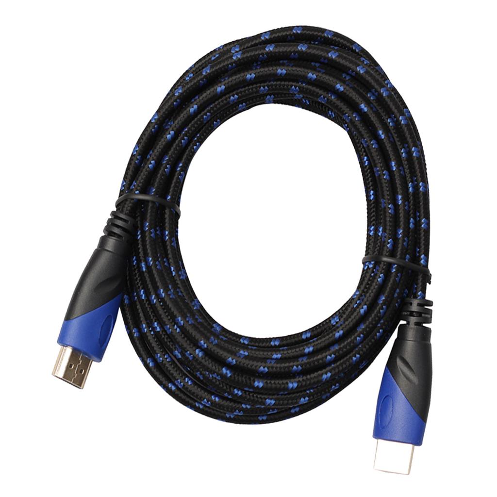 Full HD HDMI Male to Male Plug Cable Cord for Audio Video HDTV 5meter