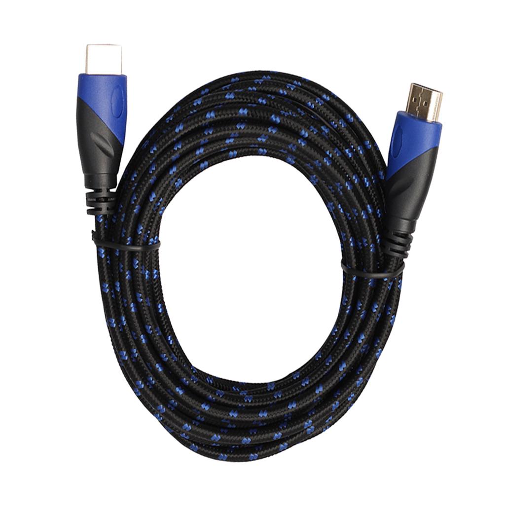 Full HD HDMI Male to Male Plug Cable Cord for Audio Video HDTV 5meter