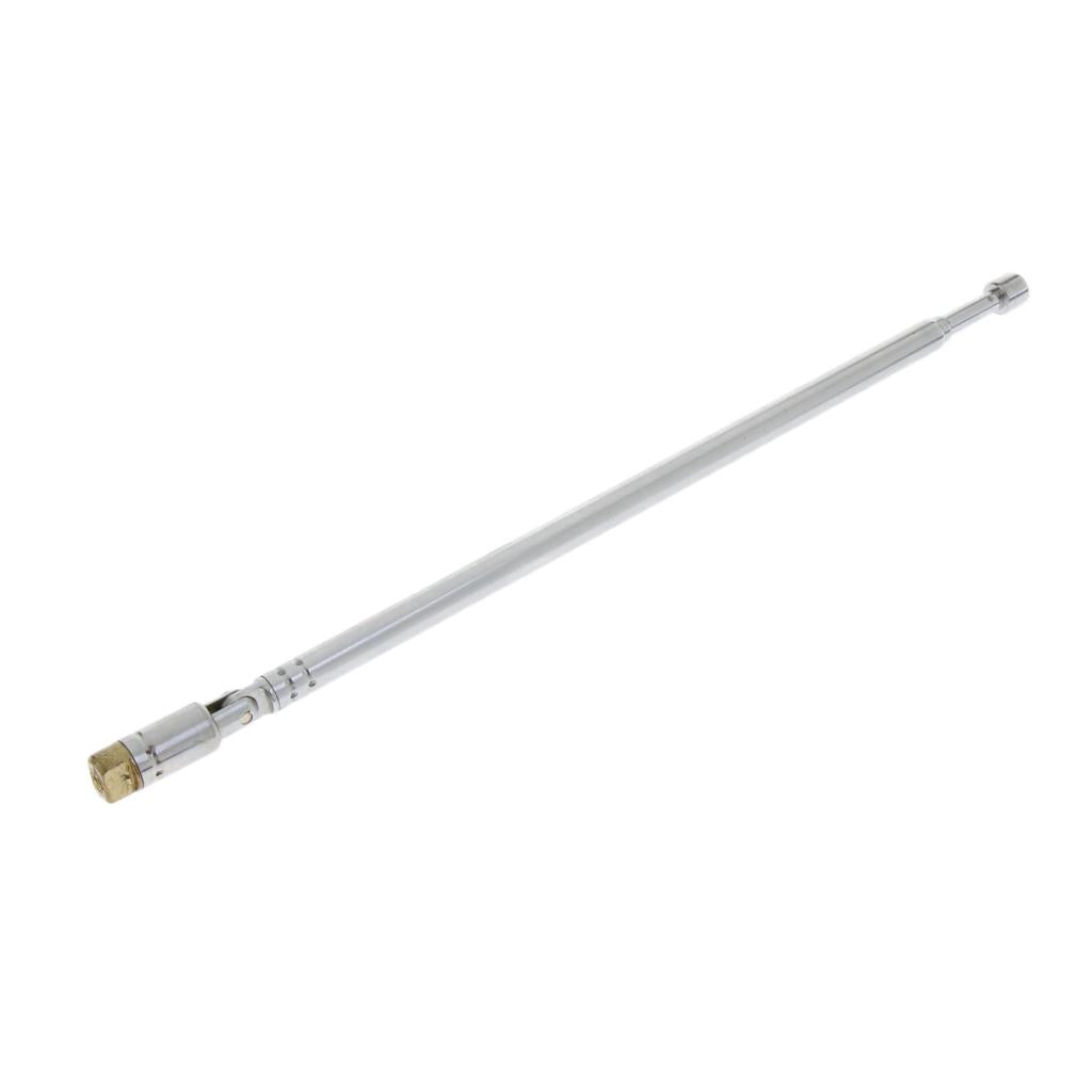 Stretchable VHF Wireless Microphone Antenna Signal Line 422mm/16.61'' Silver