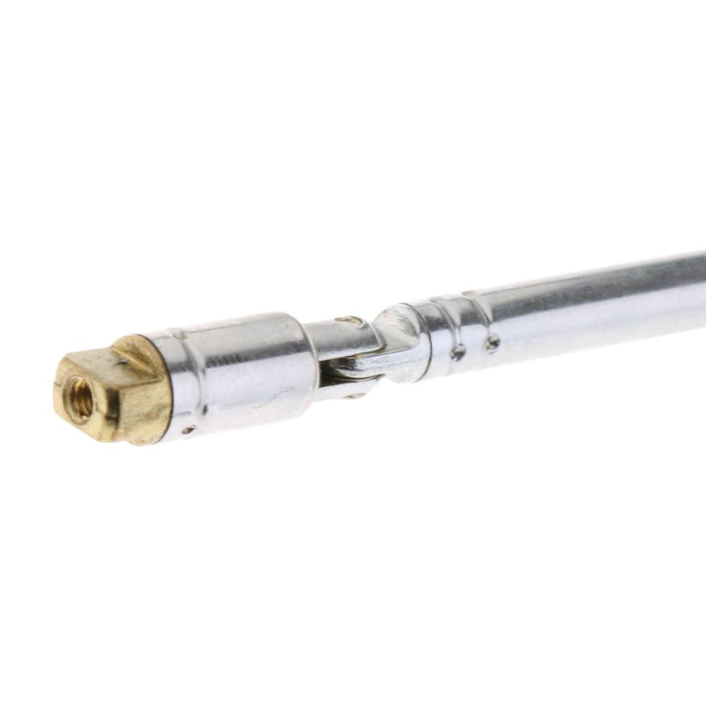 Stretchable VHF Wireless Microphone Antenna Signal Line 422mm/16.61'' Silver