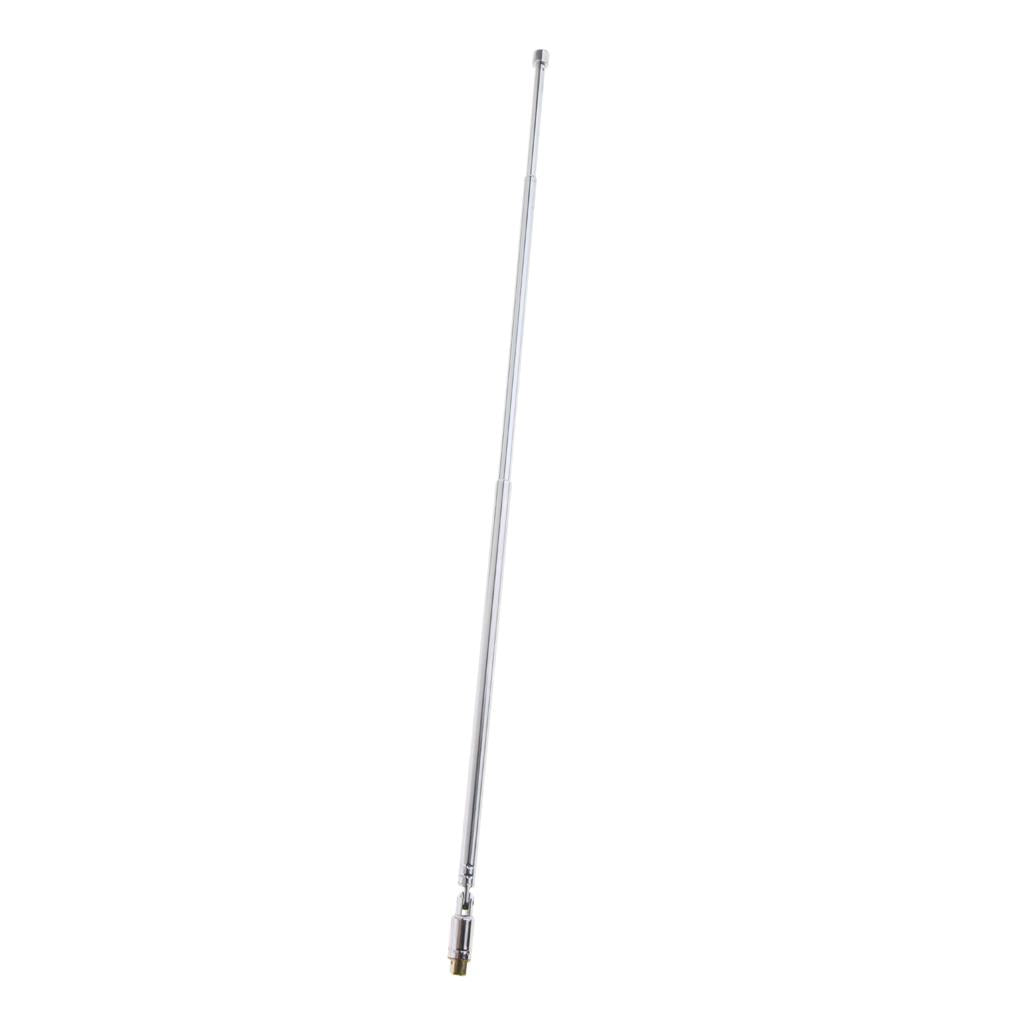 Stretchable VHF Wireless Microphone Antenna Signal Line 422mm/16.61'' Silver