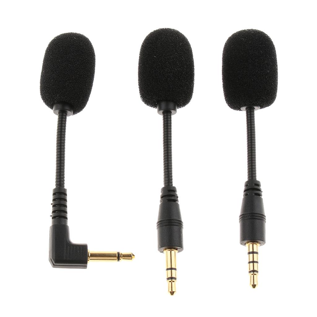 3.5mm Black Stereo Mini USB Mic Microphone 3.5mm Elbow Head