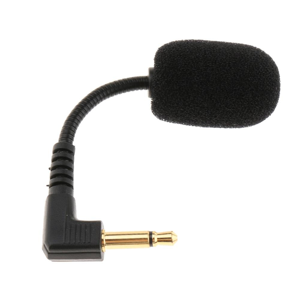 3.5mm Black Stereo Mini USB Mic Microphone 3.5mm Elbow Head