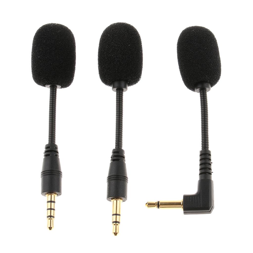 3.5mm Black Stereo Mini USB Mic Microphone 3.5mm Elbow Head