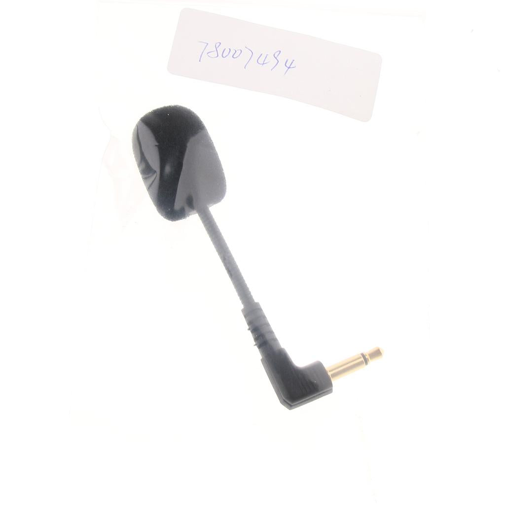 3.5mm Black Stereo Mini USB Mic Microphone 3.5mm Elbow Head