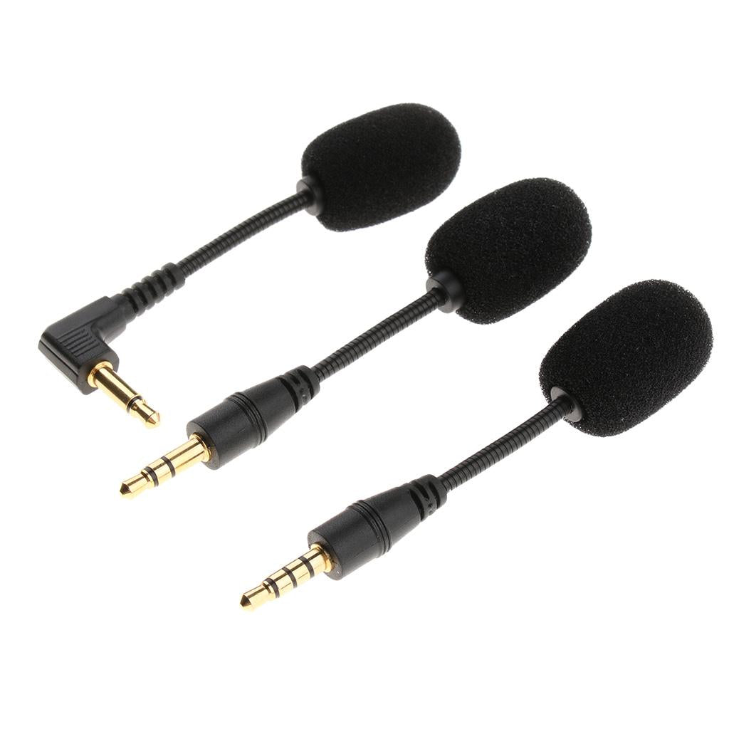 3.5mm Black Stereo Mini USB Mic Microphone 3.5mm Elbow Head