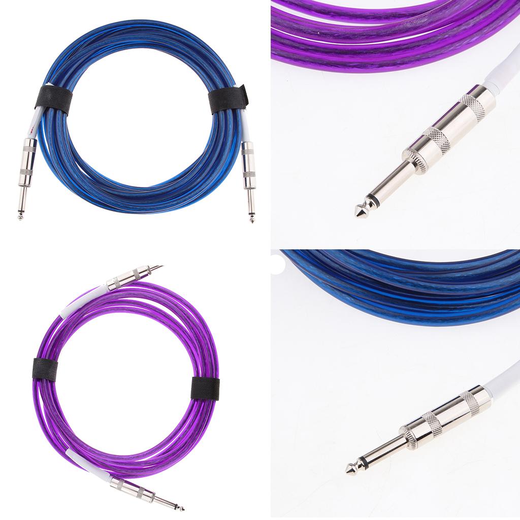 Guitar Instrument Cable for Electric Guitar Bass Guitar  300cm