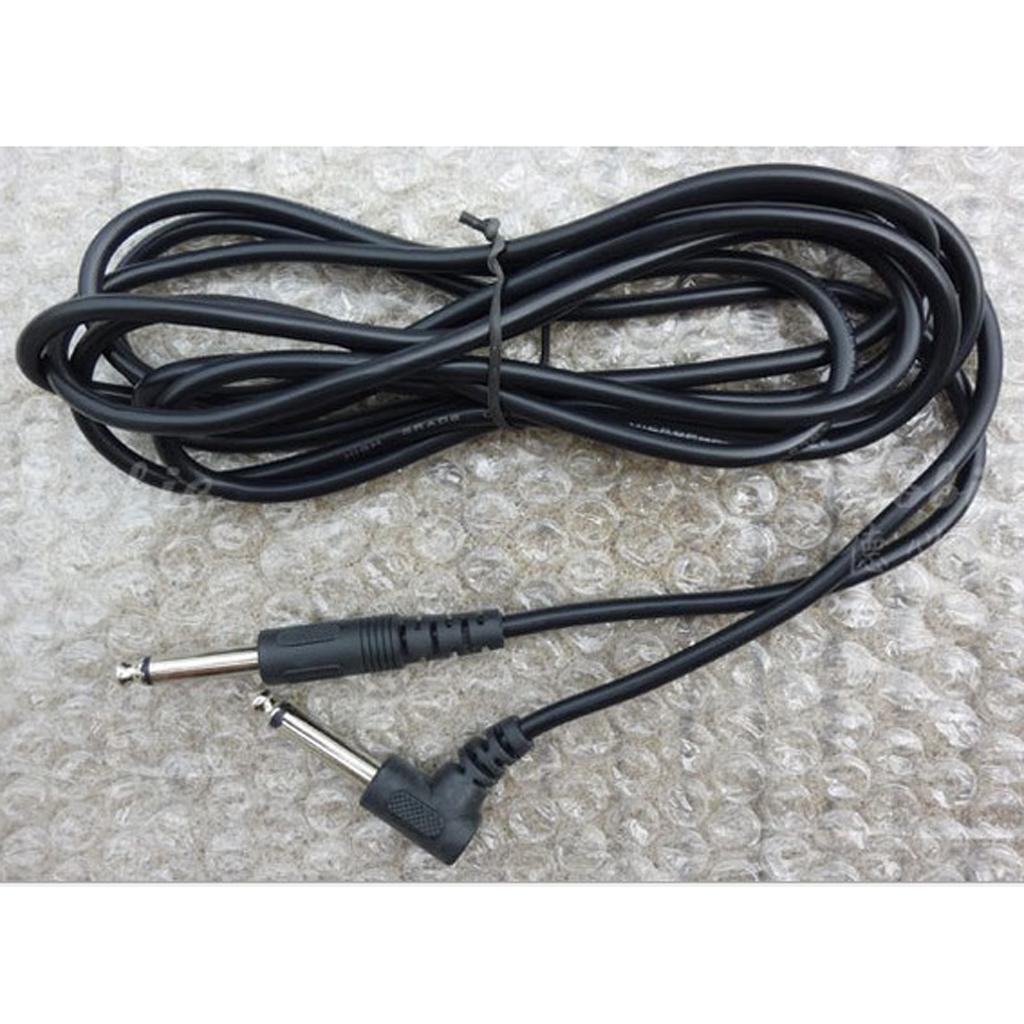 Guitar Bass Cable Musical Instrument Amplifier Audio Connection Cable 5m