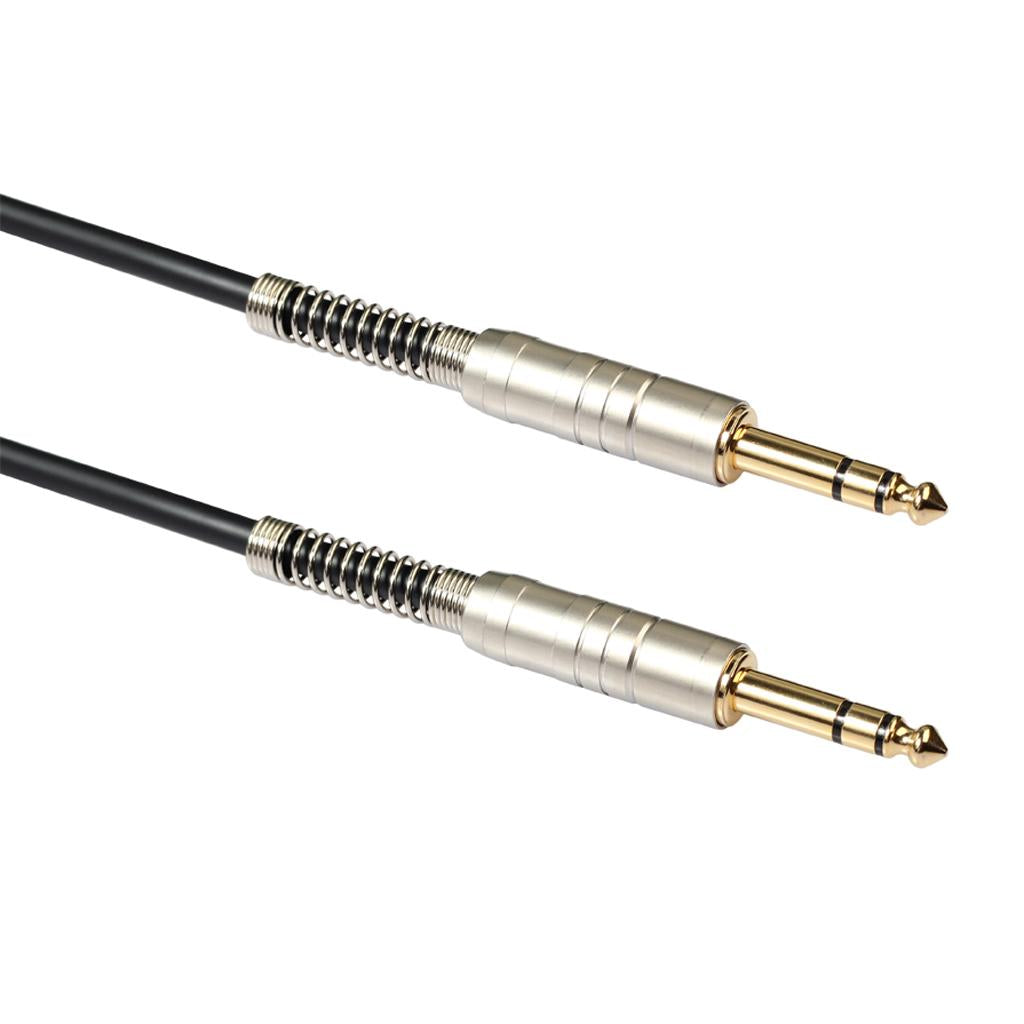 Braid 1/4'' Gold-Plated 6.35mm Stereo Male to Male Audio Cable 1.8m(5.91ft)