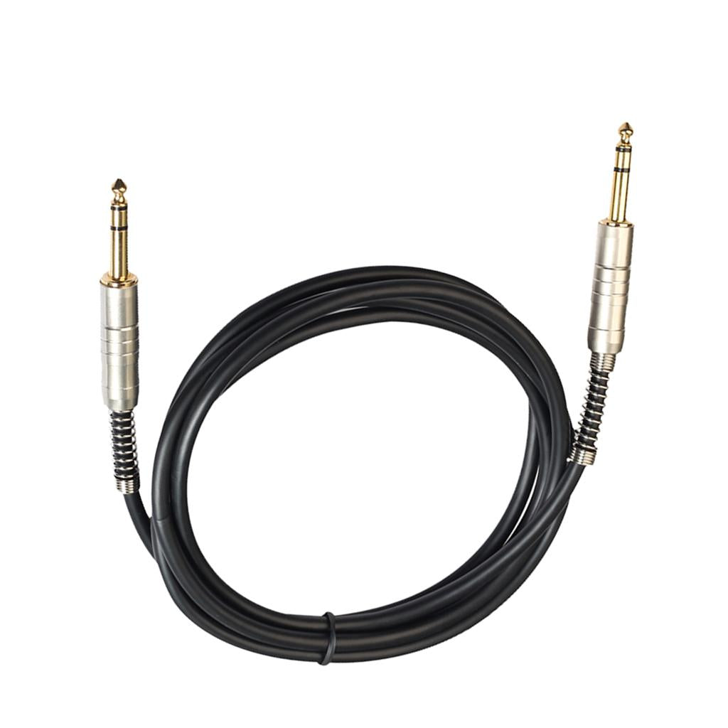 Braid 1/4'' Gold-Plated 6.35mm Stereo Male to Male Audio Cable 1.8m(5.91ft)