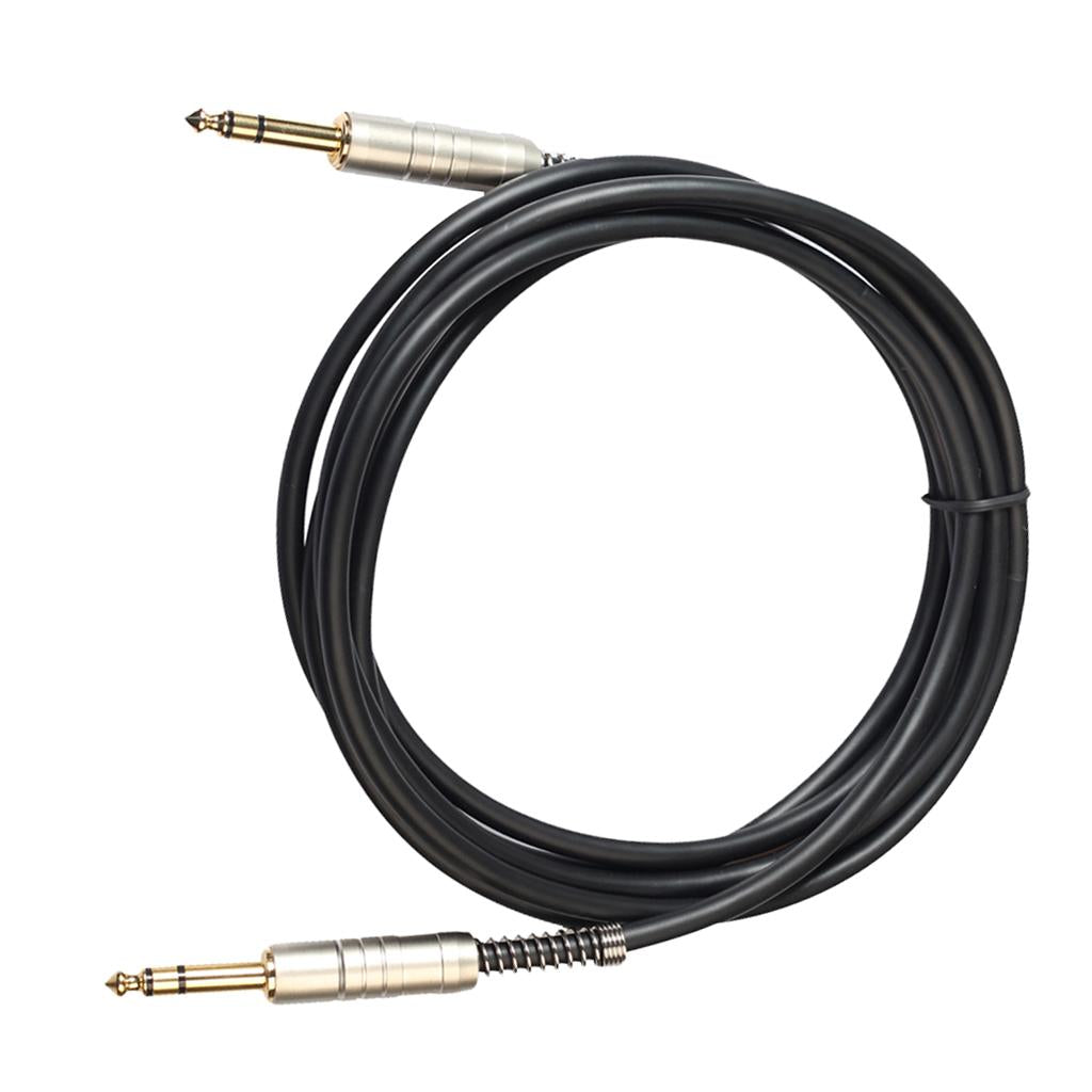 Braid 1/4'' Gold-Plated 6.35mm Stereo Male to Male Audio Cable 3m(9.84ft)