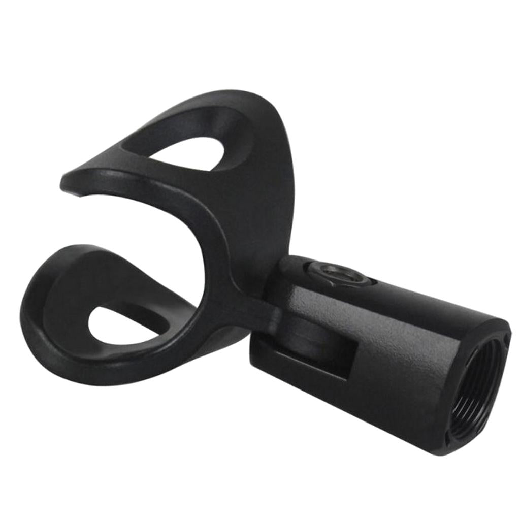 Universal Microphone Mic Clip Holder for Mic Stand Adapter for 26-30mm Mic