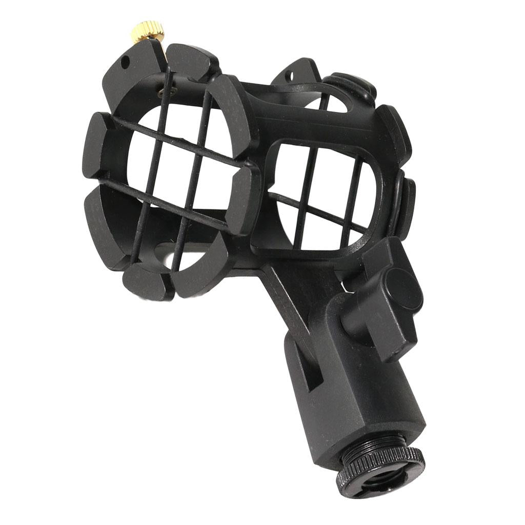 1pc Universal Microphone Mic Clip Holder Live Mobile Phone Mic Shock Mount