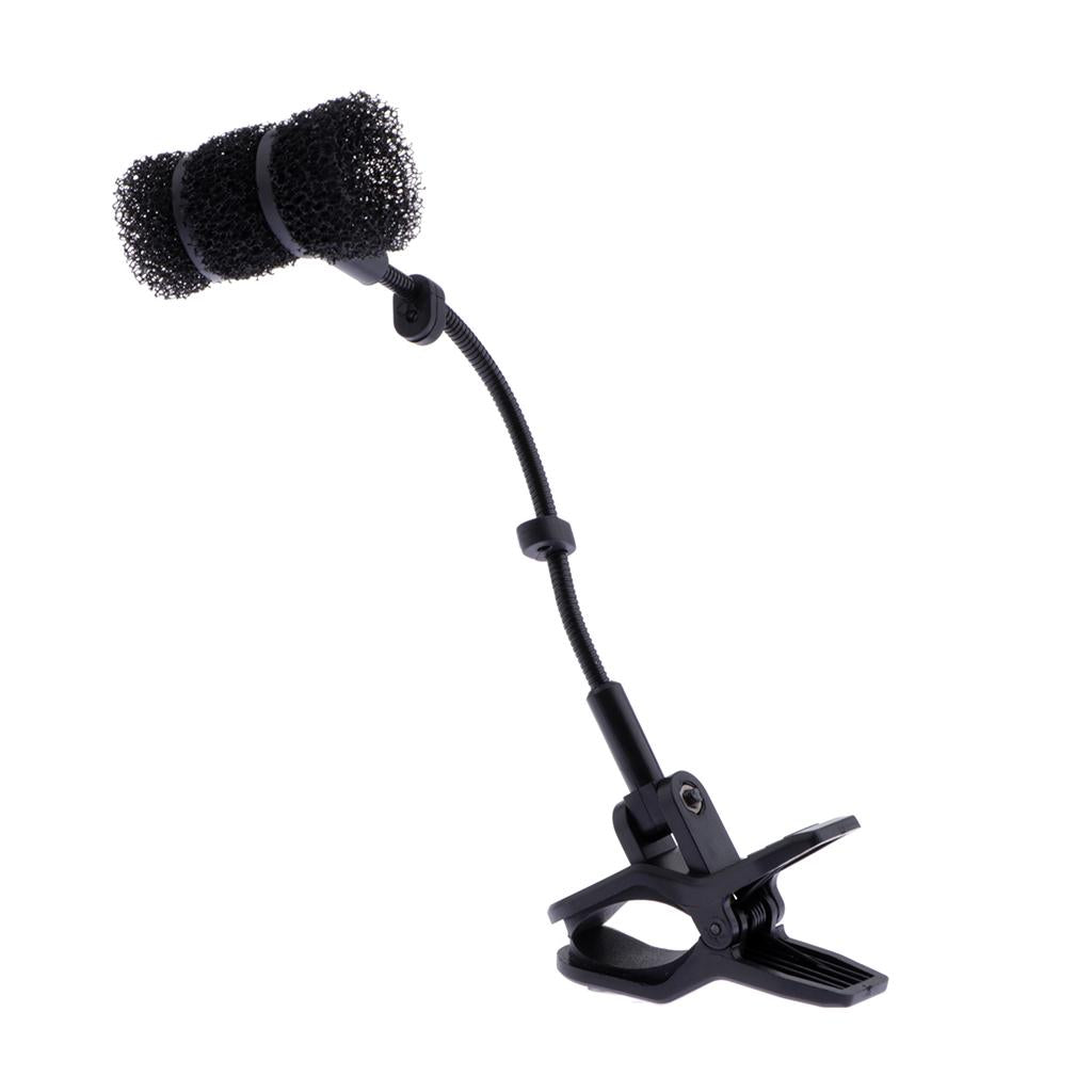 Microphone Clip without Mic for Erhu Flute Cucurbit Flute Performance