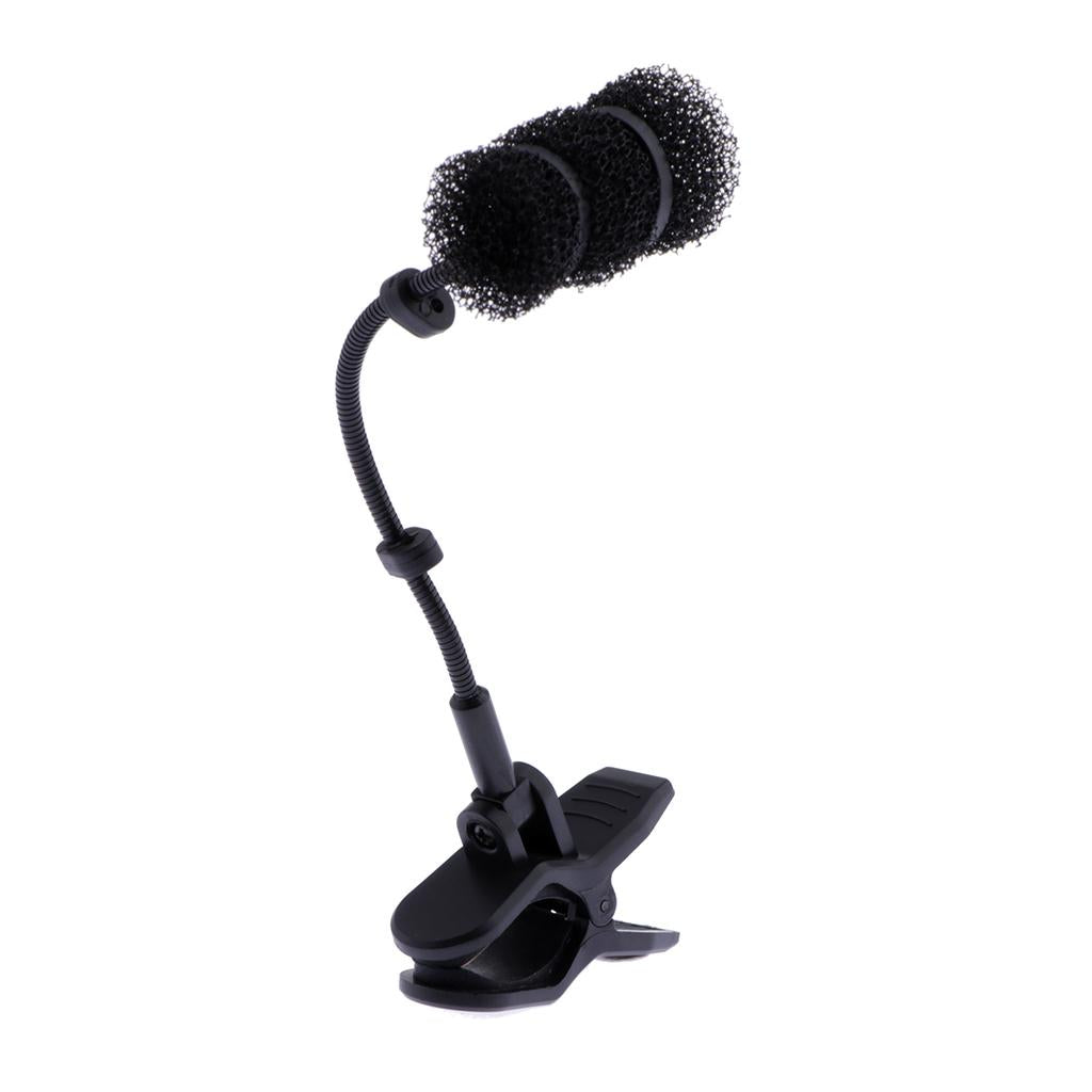 Microphone Clip without Mic for Erhu Flute Cucurbit Flute Performance