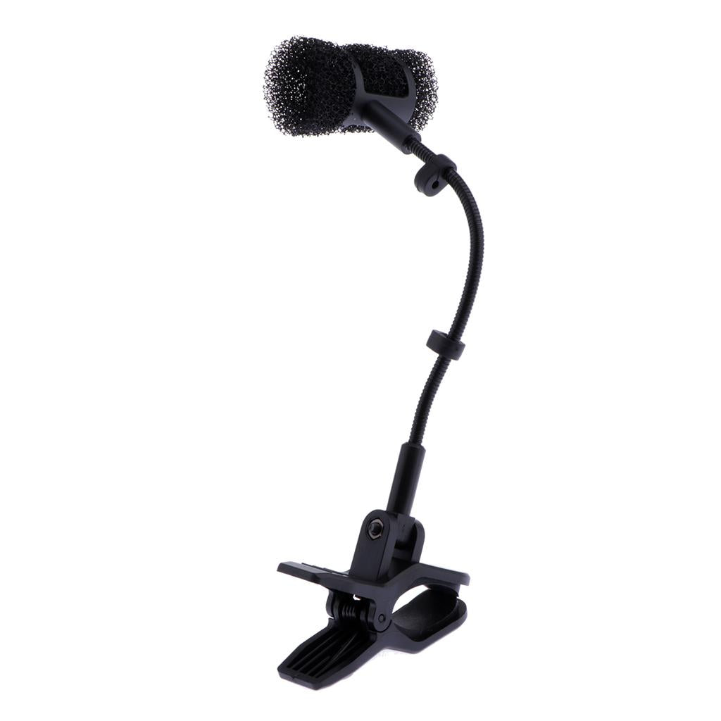 Microphone Clip without Mic for Erhu Flute Cucurbit Flute Performance