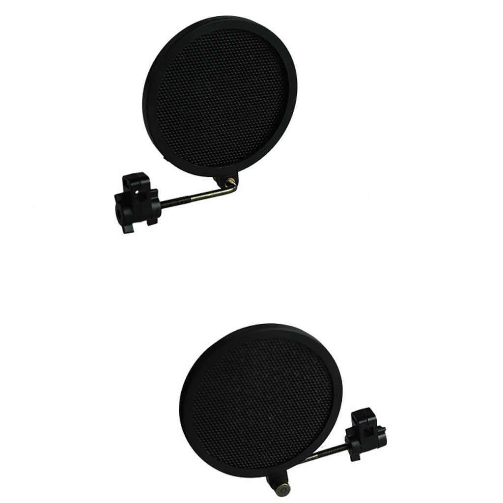 Mic Wind Screen Mask Shied Pop Filter Black