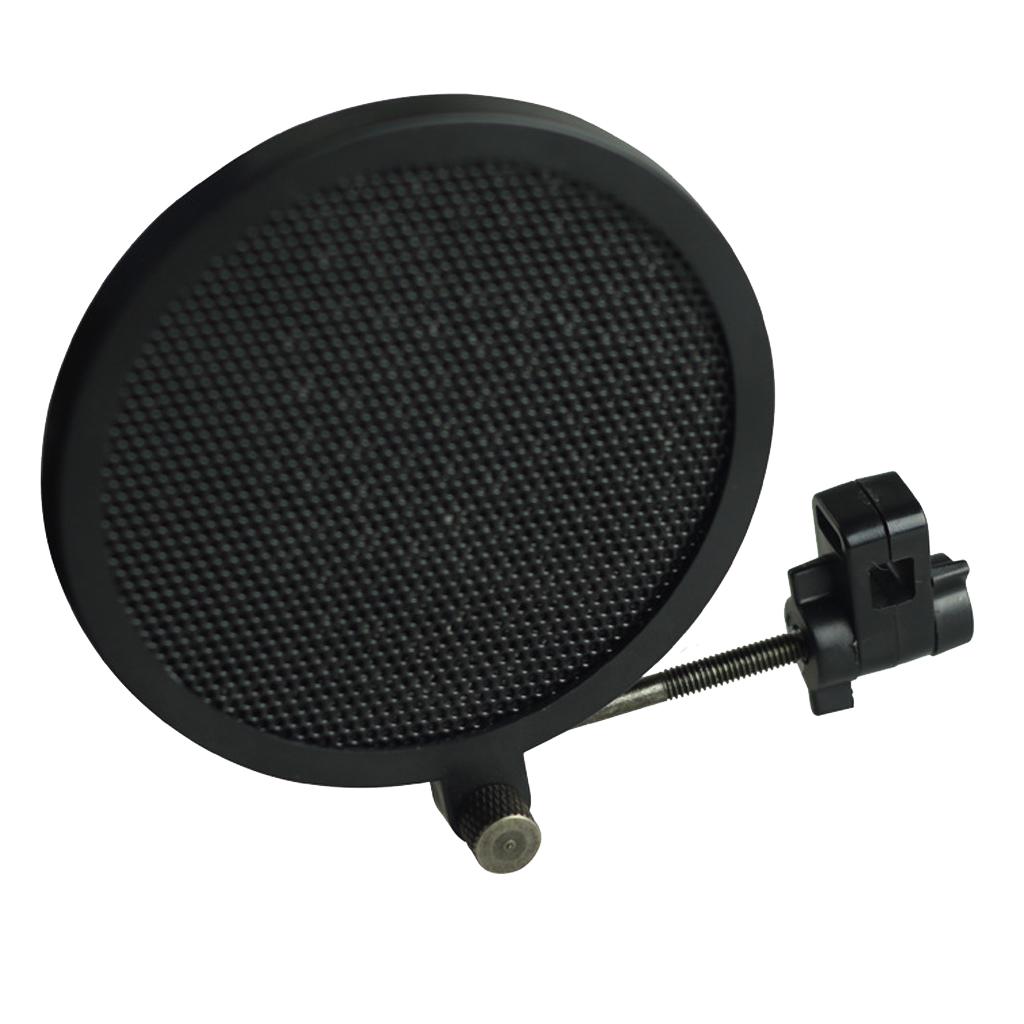 Mic Wind Screen Mask Shied Pop Filter Black