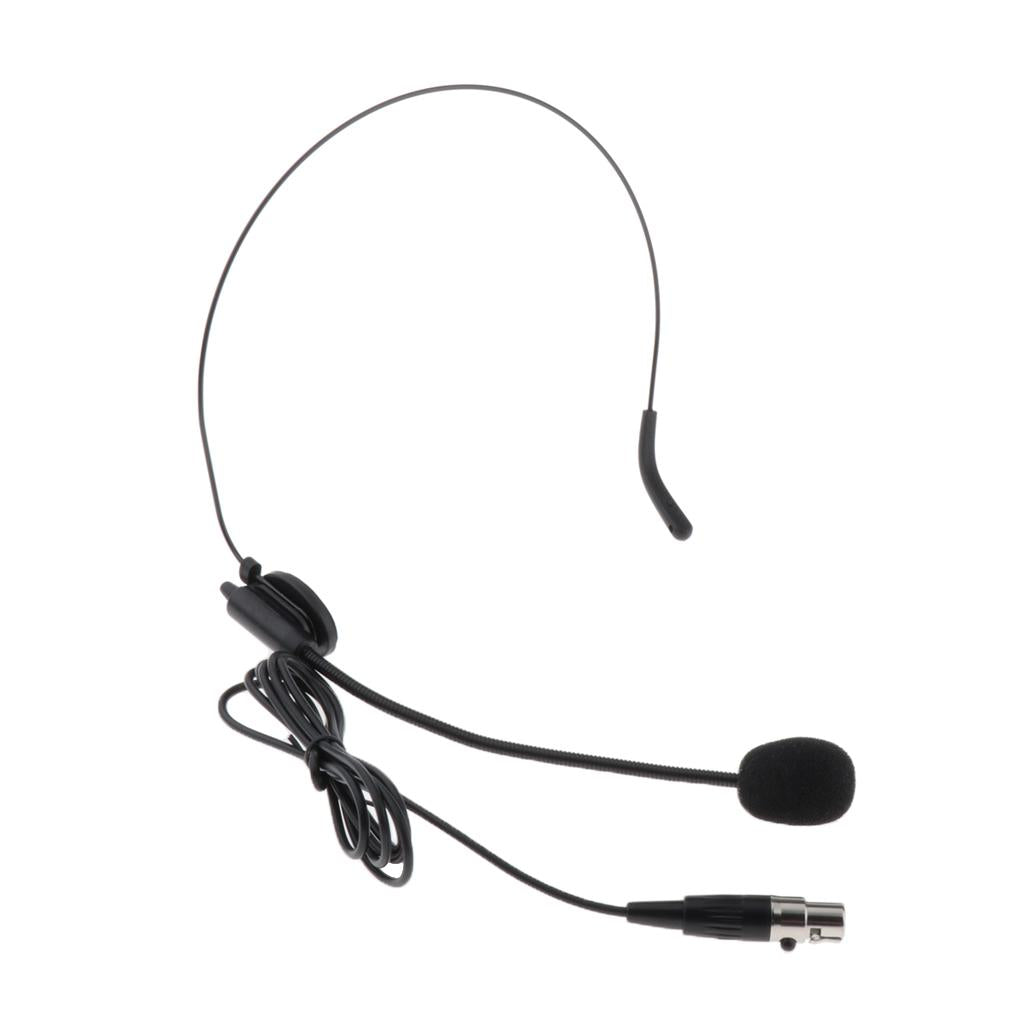 XLR 3 Pin Wireless Microphone Headset for Speakers Bodypack Transmitter