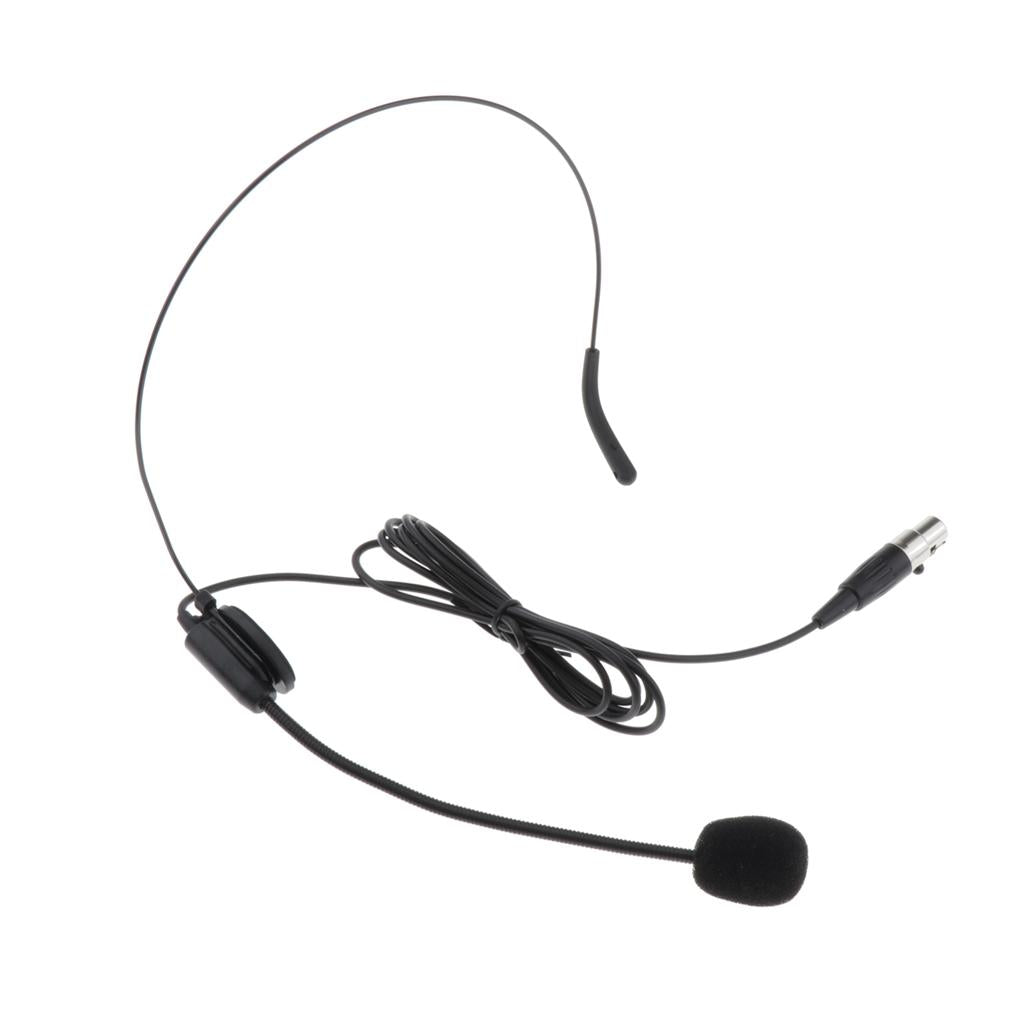 XLR 3 Pin Wireless Microphone Headset for Speakers Bodypack Transmitter