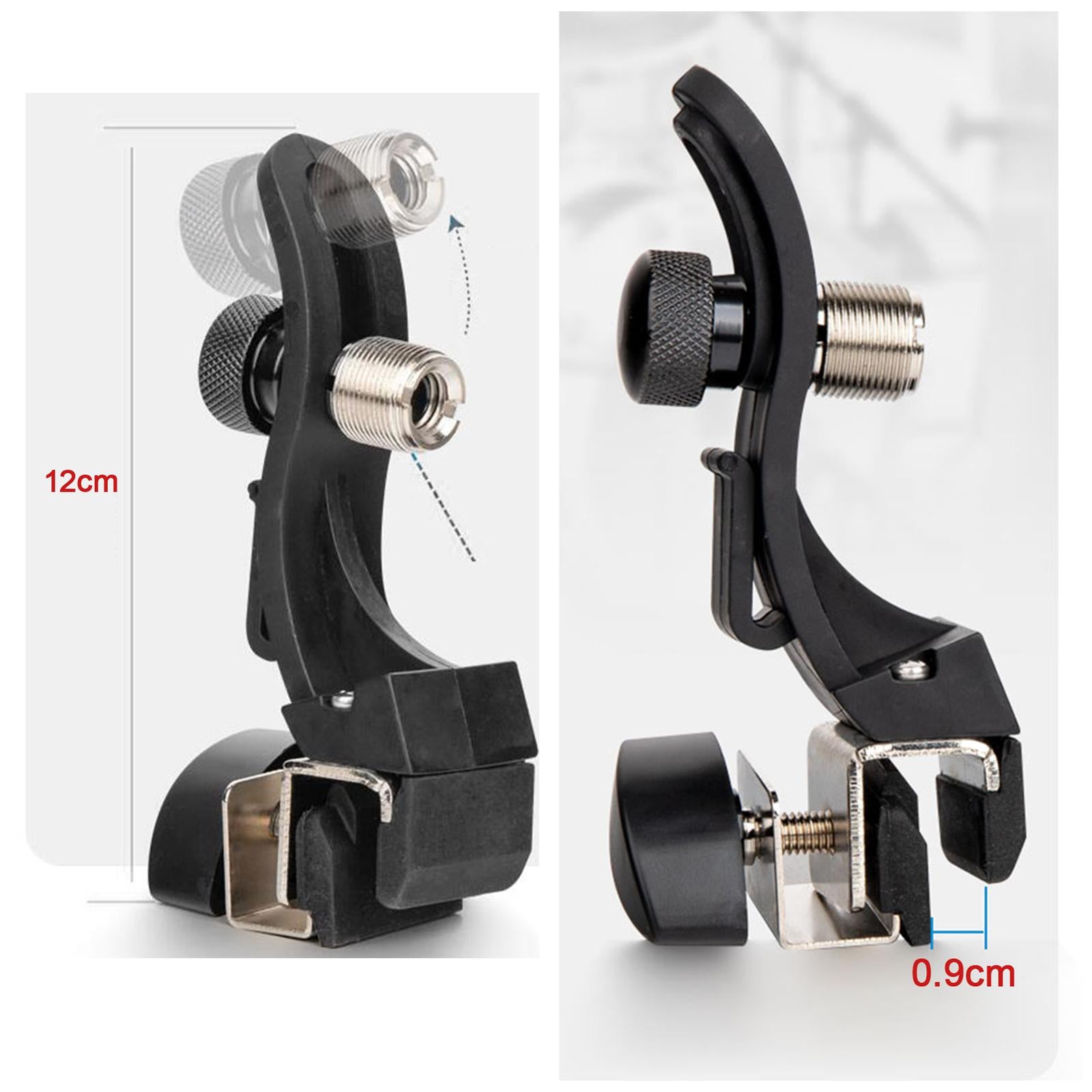 Drum Mic Clamp Mount Adjustable Shockproof for Instrument Accessory Studio