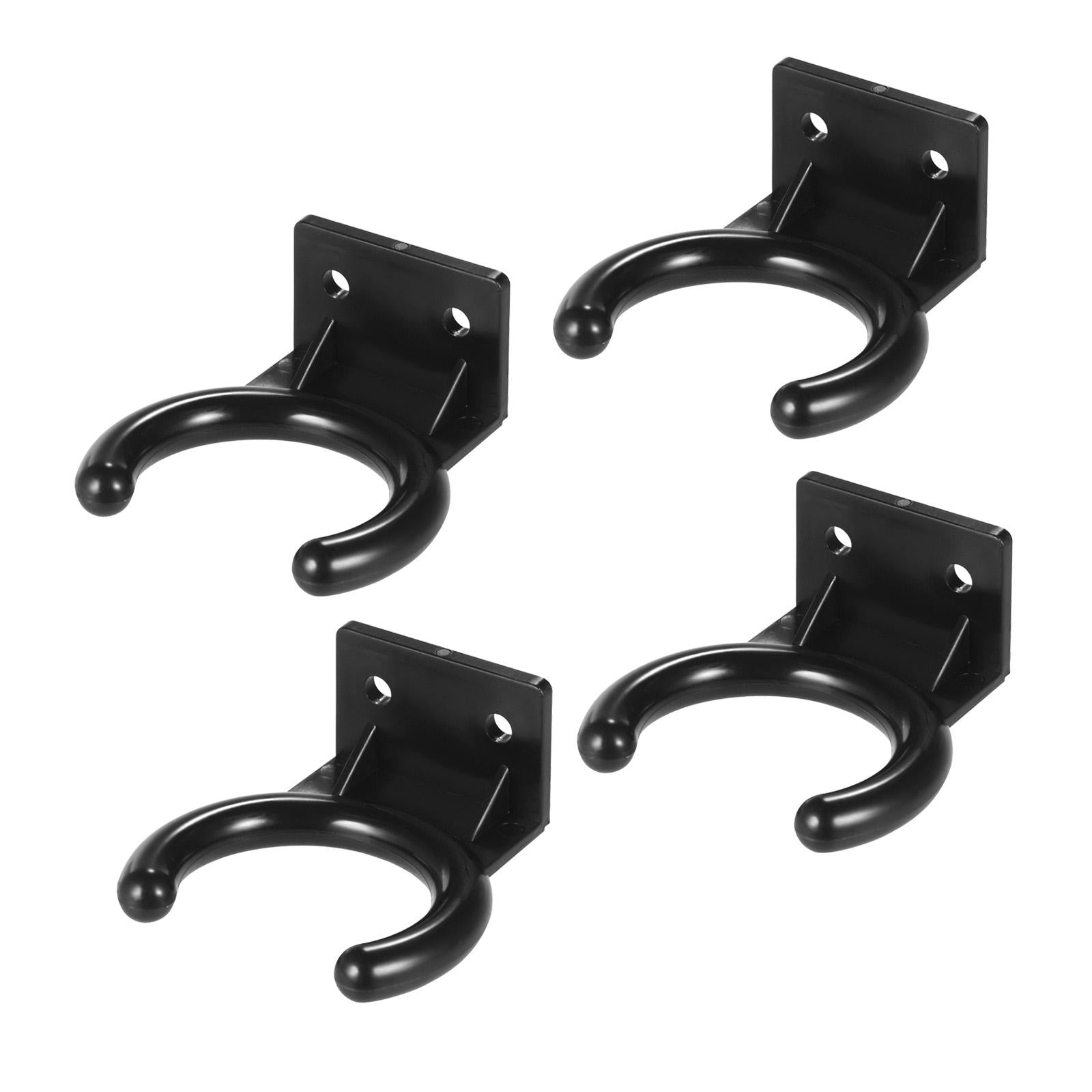 4 Pieces Mic Hook Wall Hanger Stands for Office