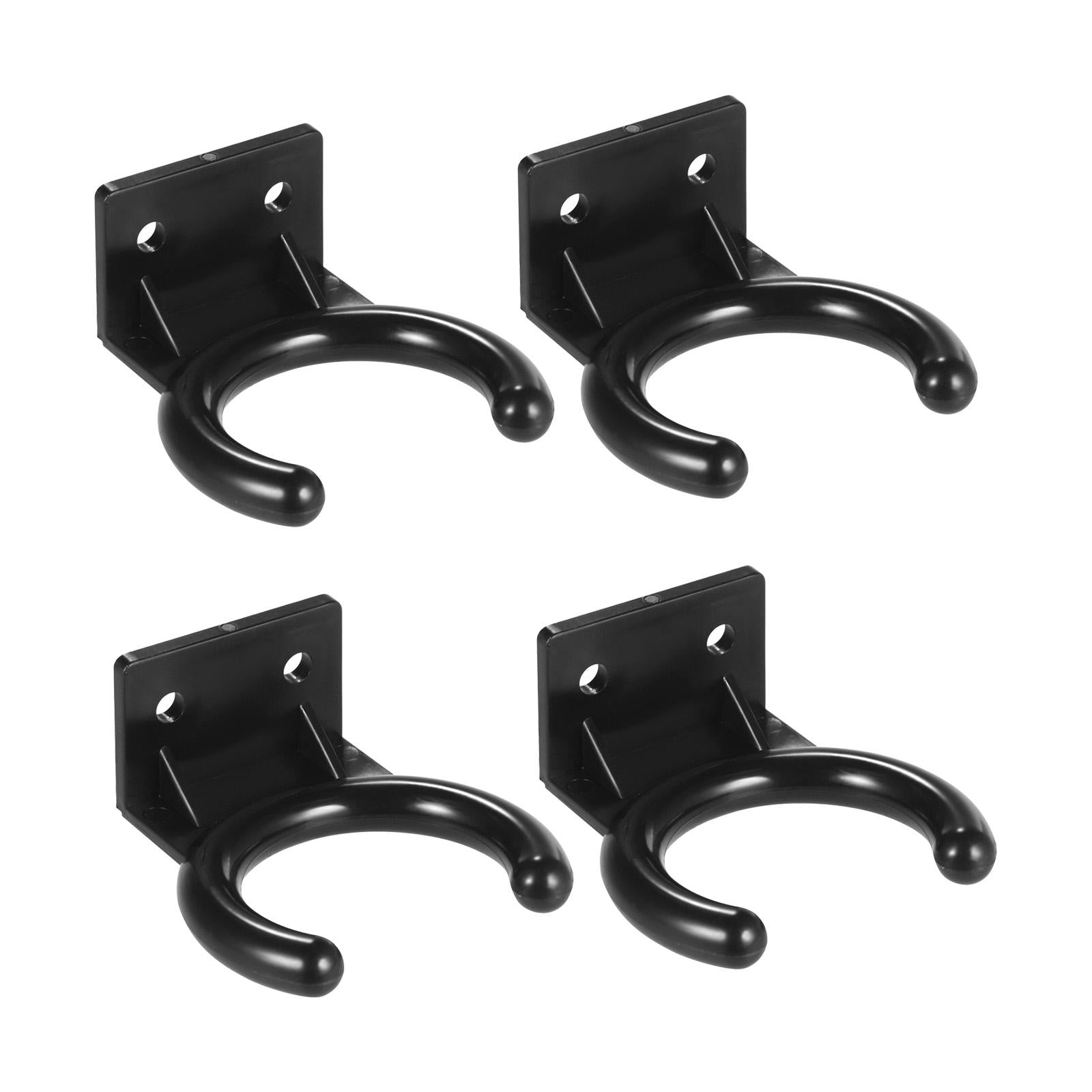 4 Pieces Mic Hook Wall Hanger Stands for Office