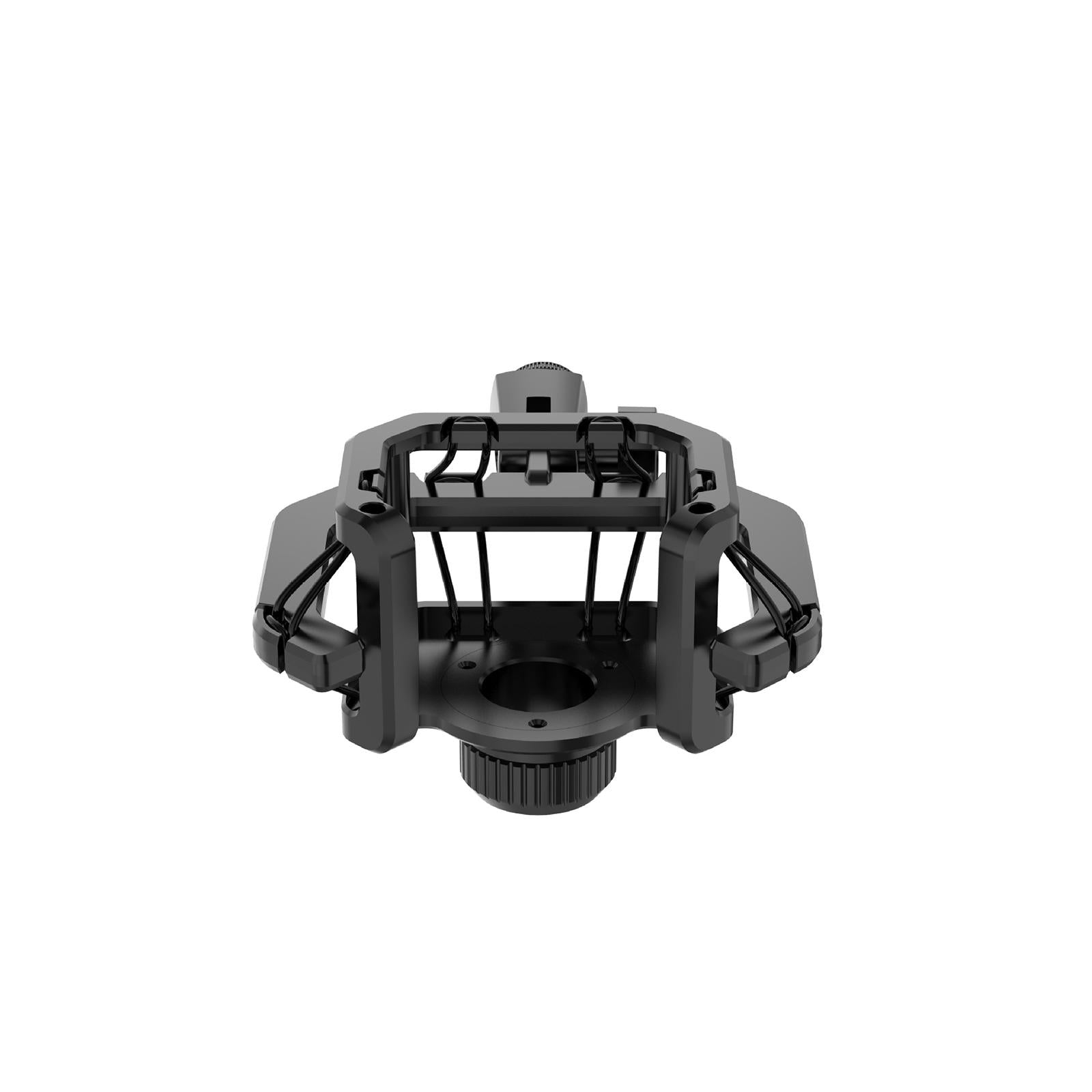 Microphone Shock Mount Suspension for Condenser Microphone Broadcasting black