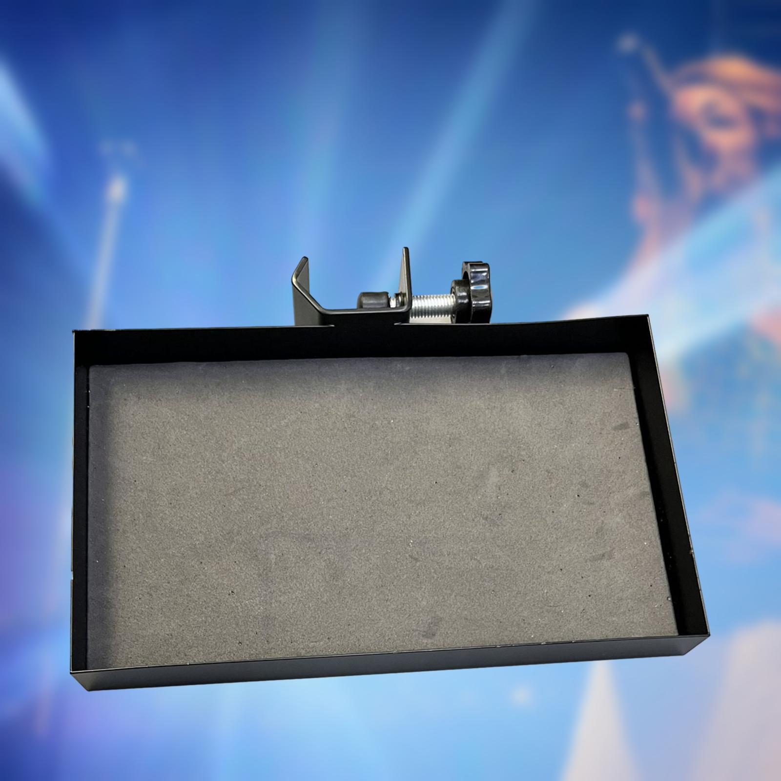 Mic Stand Tray Sturdy for Most Mic Stands Concert Performance Live Streaming