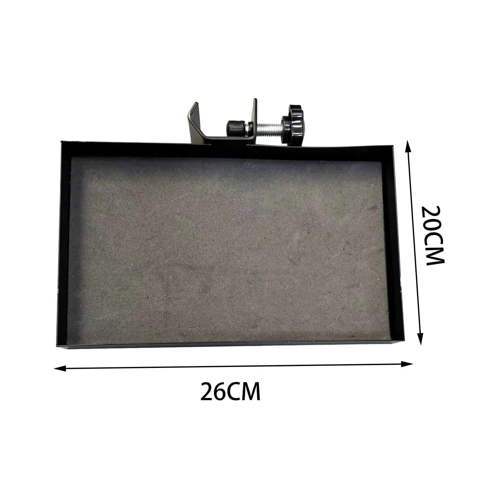 Mic Stand Tray Sturdy for Most Mic Stands Concert Performance Live Streaming