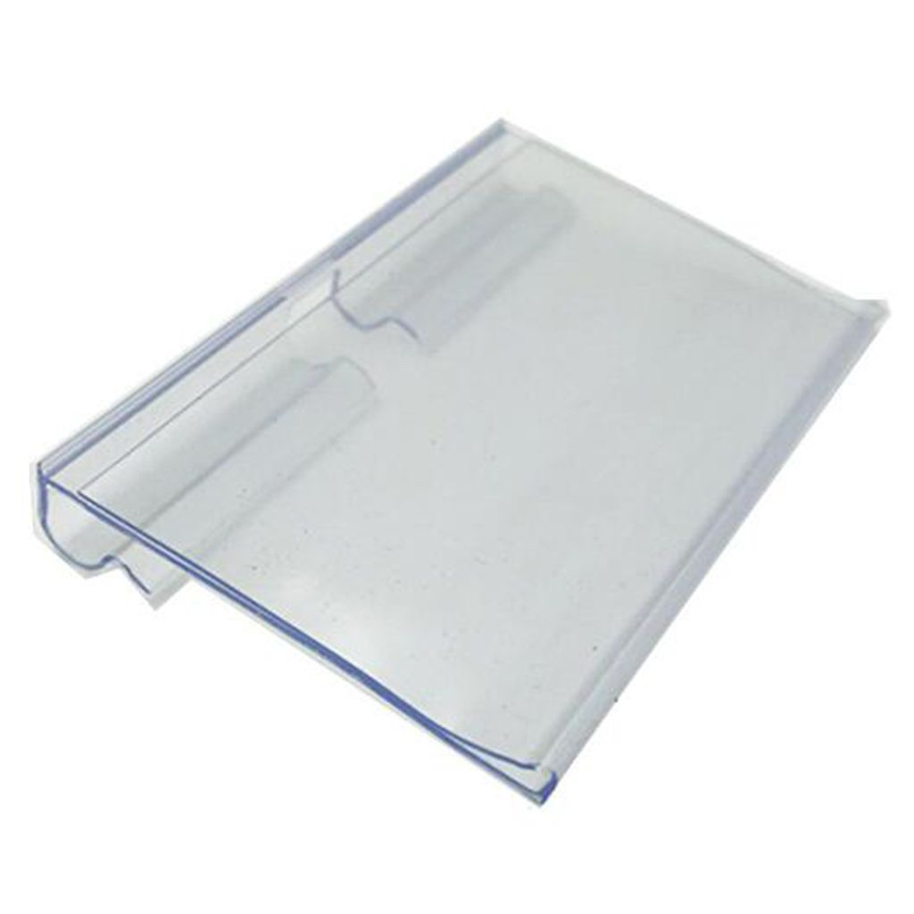 Clear Plastic Label Holder Retail Price Tag Label Holder 60x42mm