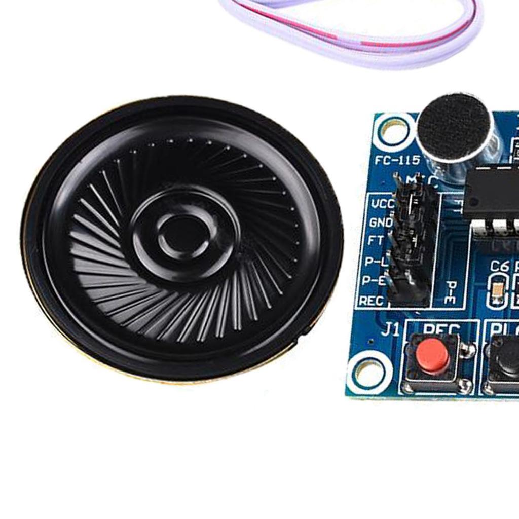 1pc ISD1820 Recording and Playback Module Voice Module with Loudspeaker