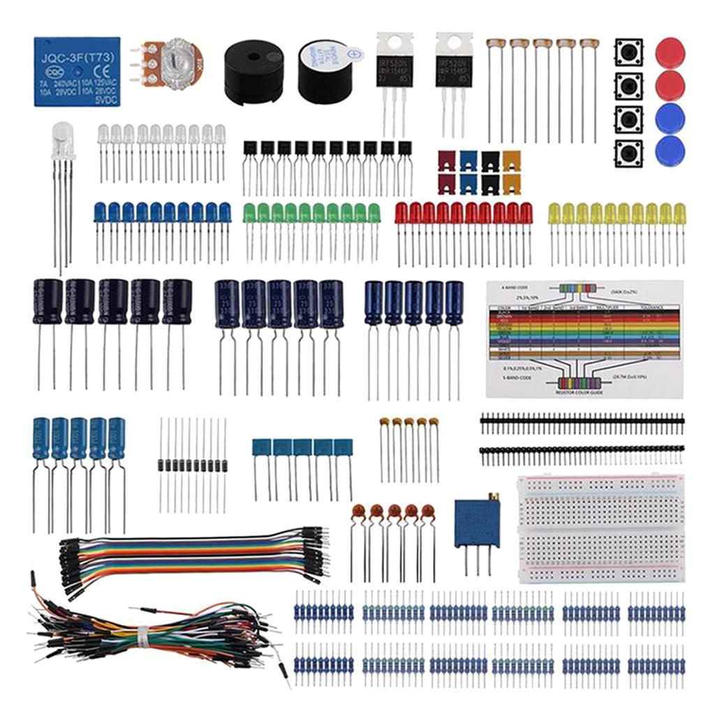 Electronic 400 Breadboard Resistor Capacitor Potentiometer for Raspberry Pi