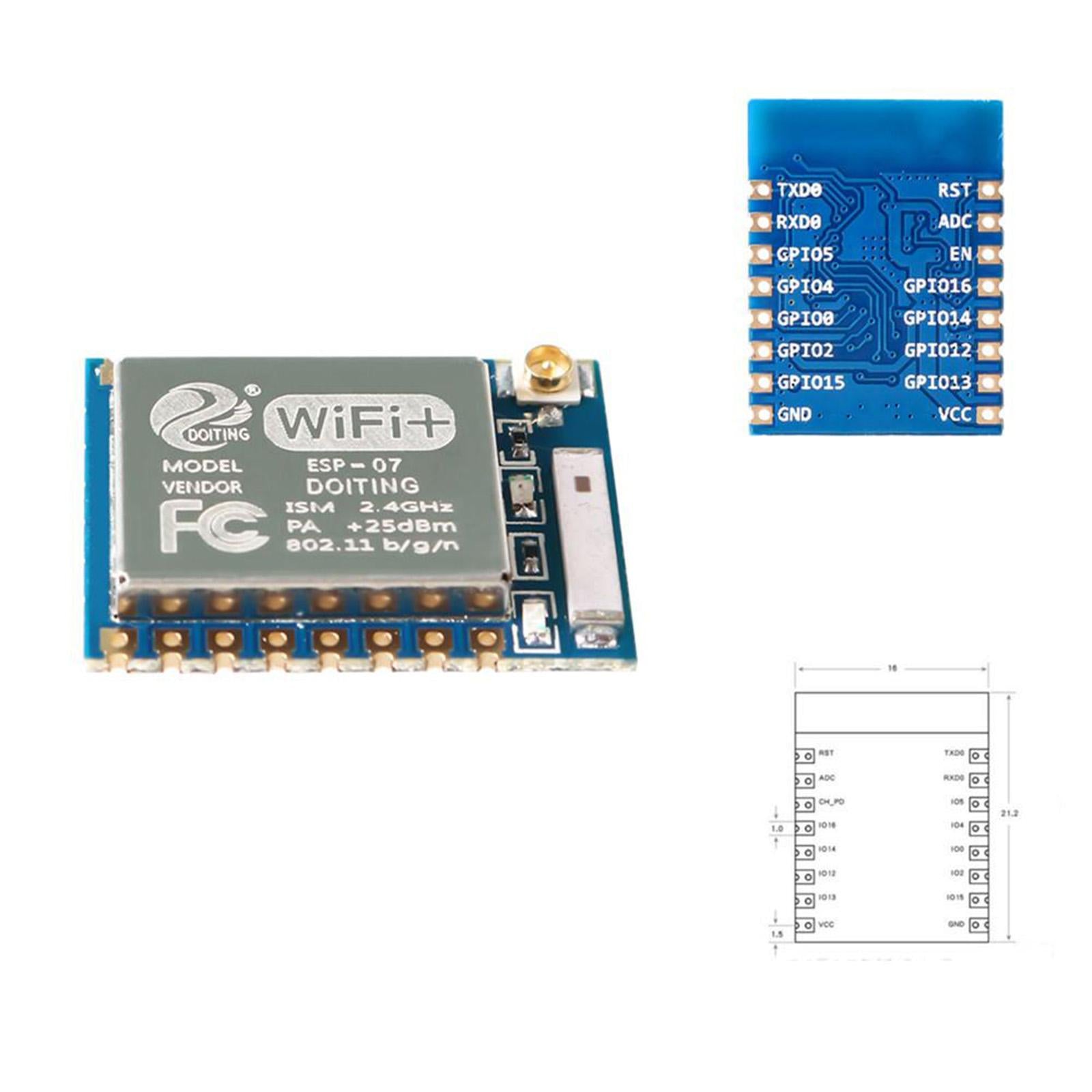 Mini ESP8266 Serial Module ESP-07 Converter Remote Wireless Control