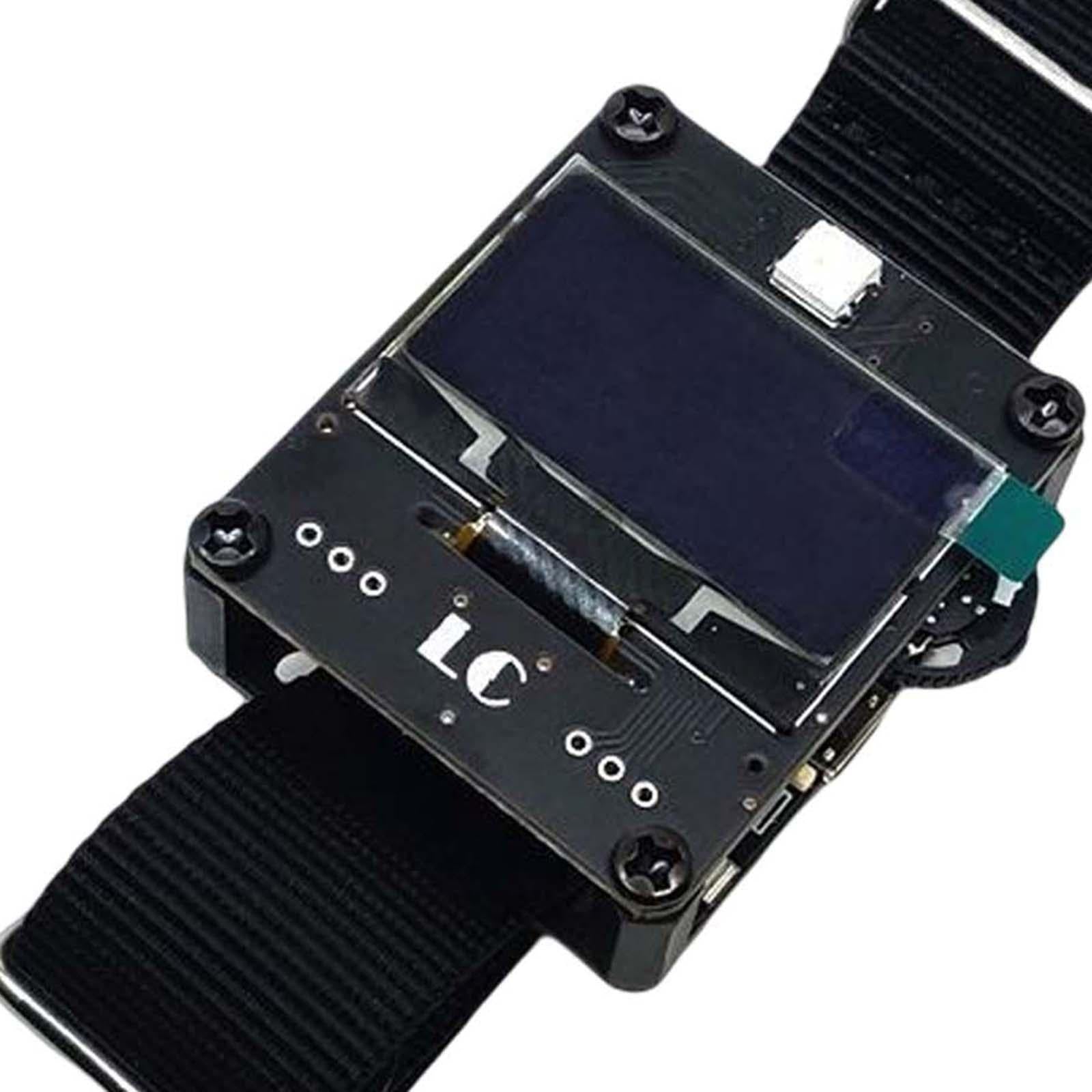 Professional WiFi Test Tool ESP8266 WiFi Deauther Watch  Black