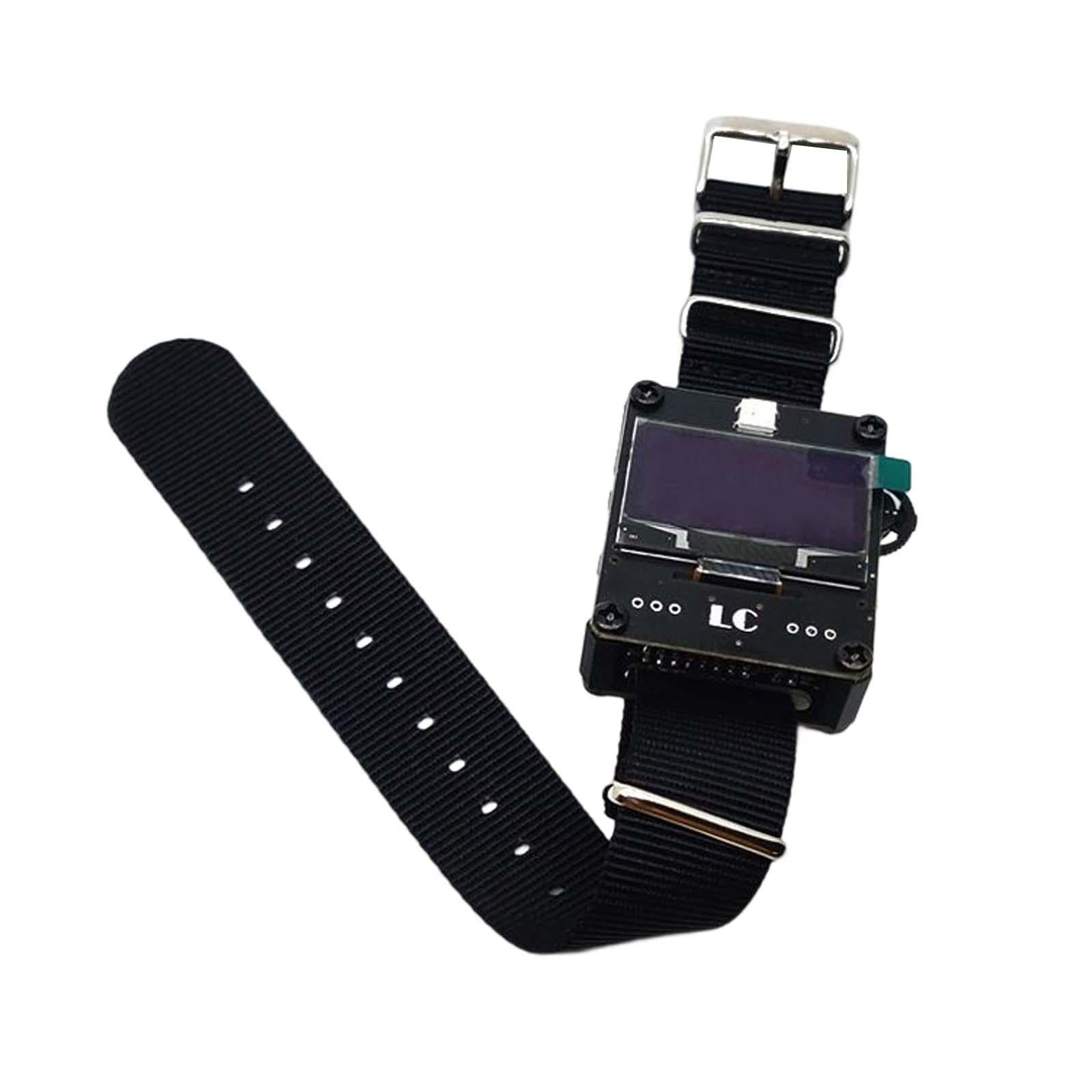 Professional WiFi Test Tool ESP8266 WiFi Deauther Watch  Black