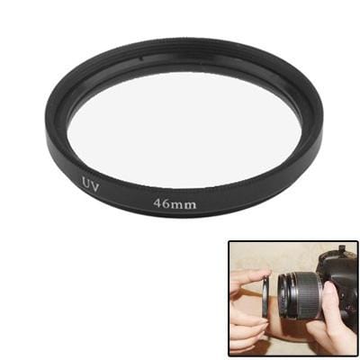 46mm SLR Camera UV Filter (Black)